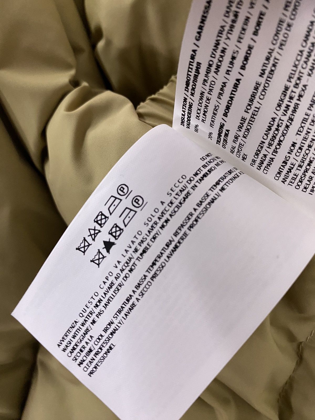 Other Woolrich Arctic Parka, size XXXL, yellow, new with tag Size US XXL / EU 58 / 5 - 16 Thumbnail