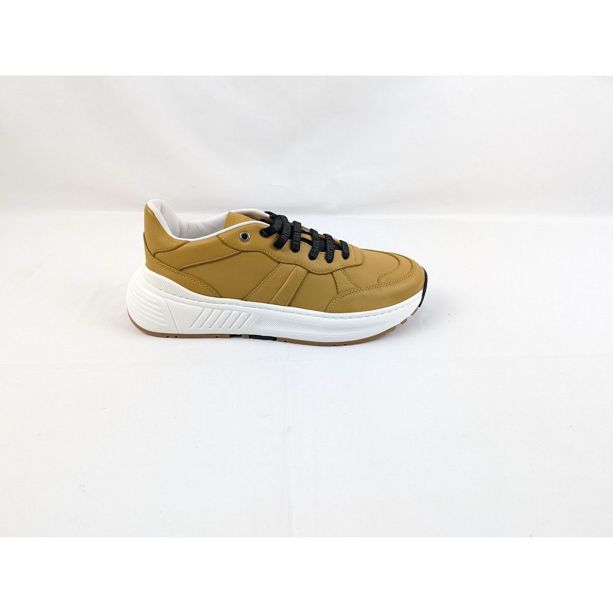 Bottega Veneta o1rshd1 Scarpa Pelle Sneakers Speedster in Butter Scotch Size US 7 / EU 40 - 1 Thumbnail