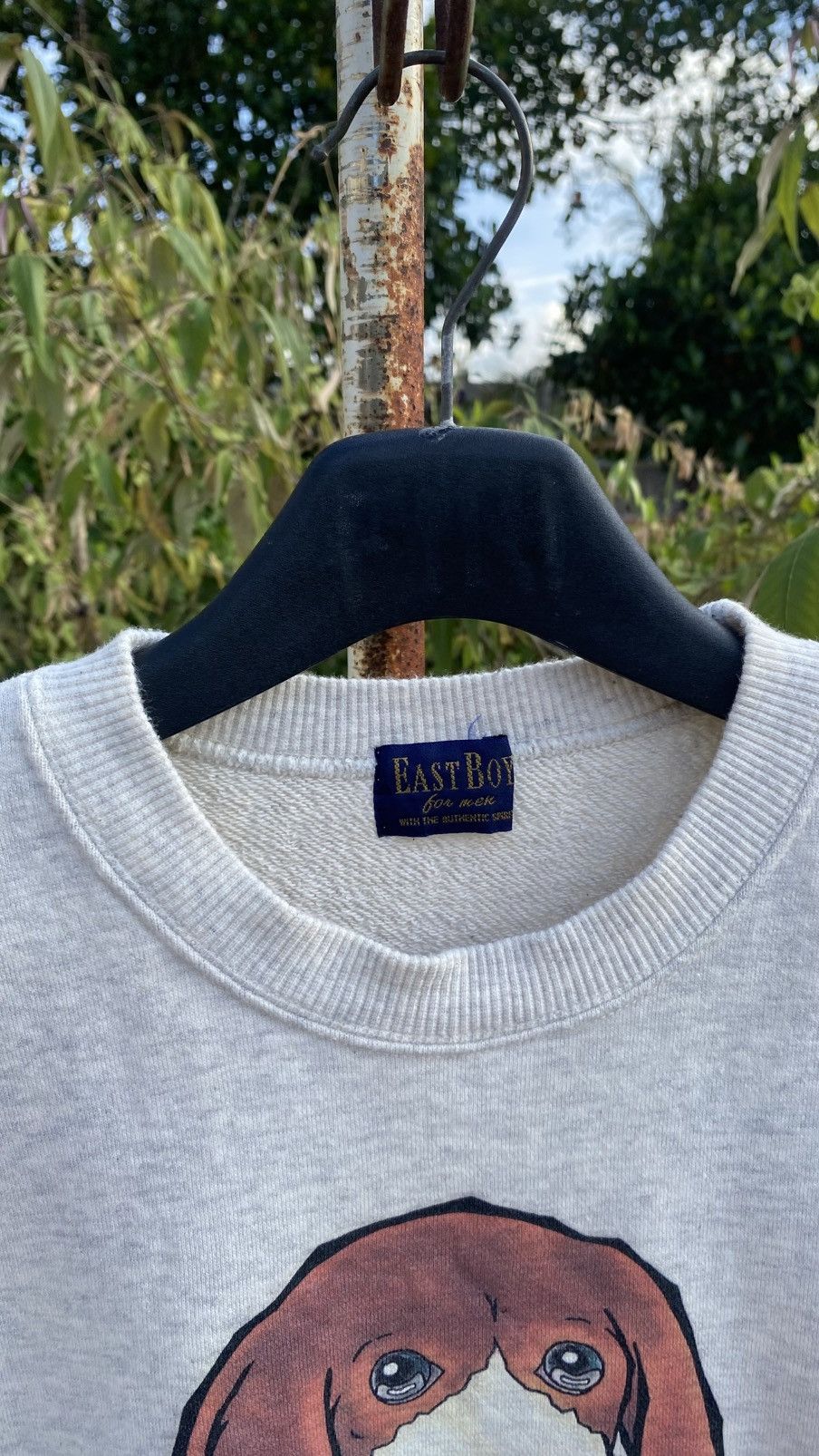 Vintage East Boy Dog Big Logo Sweatshirt Size US L / EU 52-54 / 3 - 5 Thumbnail