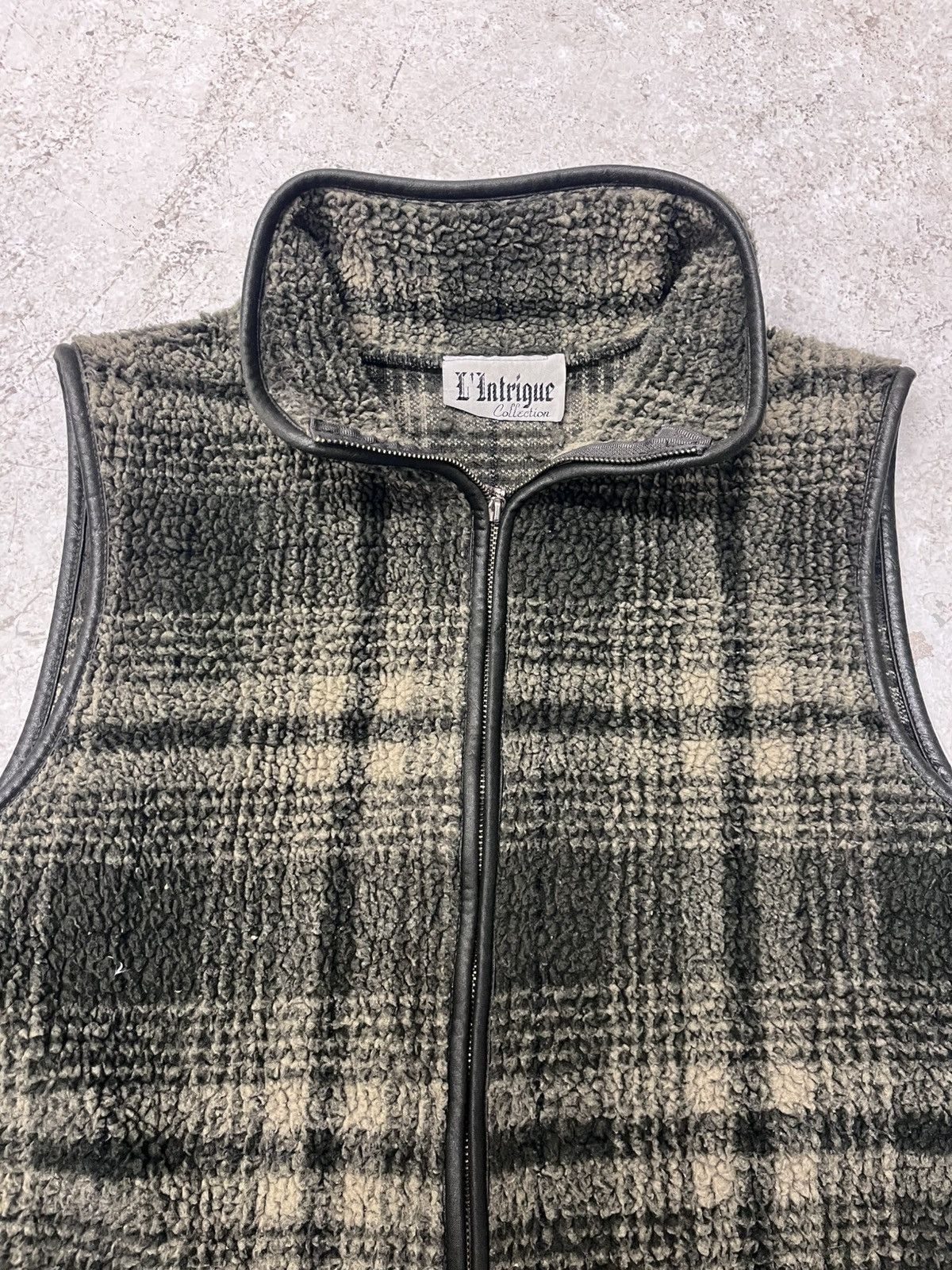 Vintage Vintage green fleece vest Size US M / EU 48-50 / 2 - 1 Thumbnail