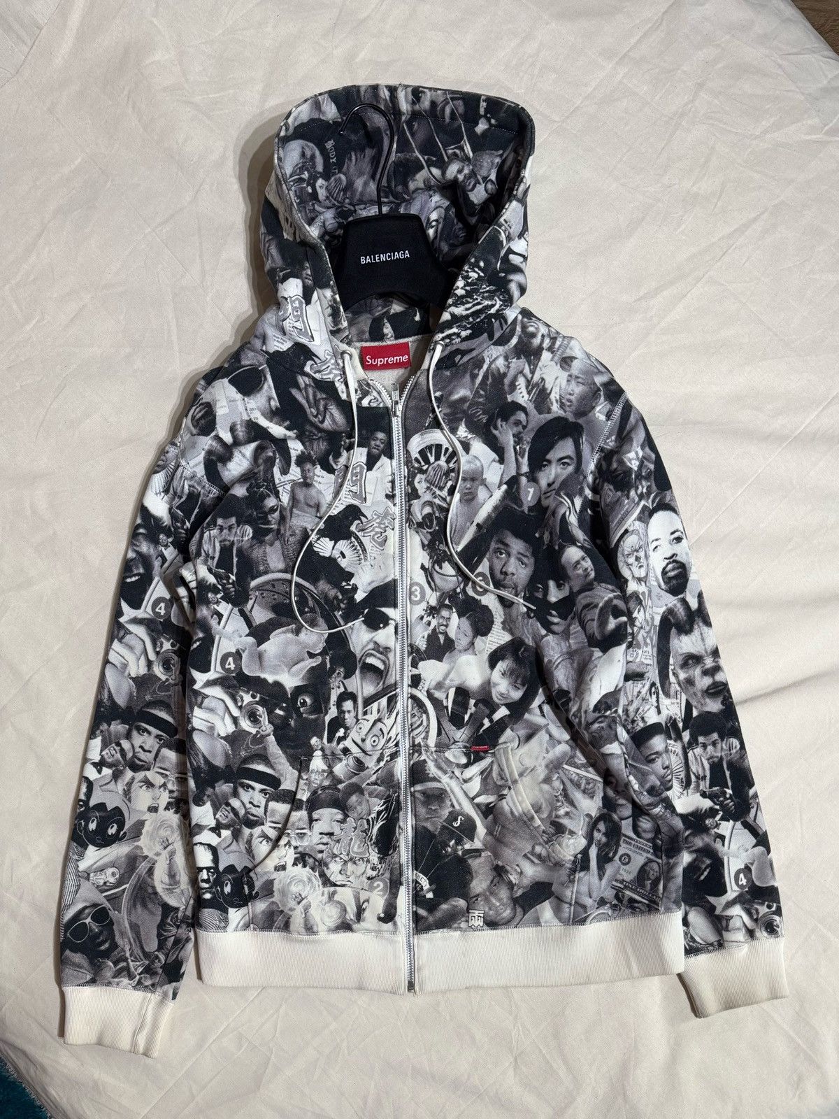 SUPREME PHASE 2 HOODIE BOX LOGO FLORAL PCL LE BAIN