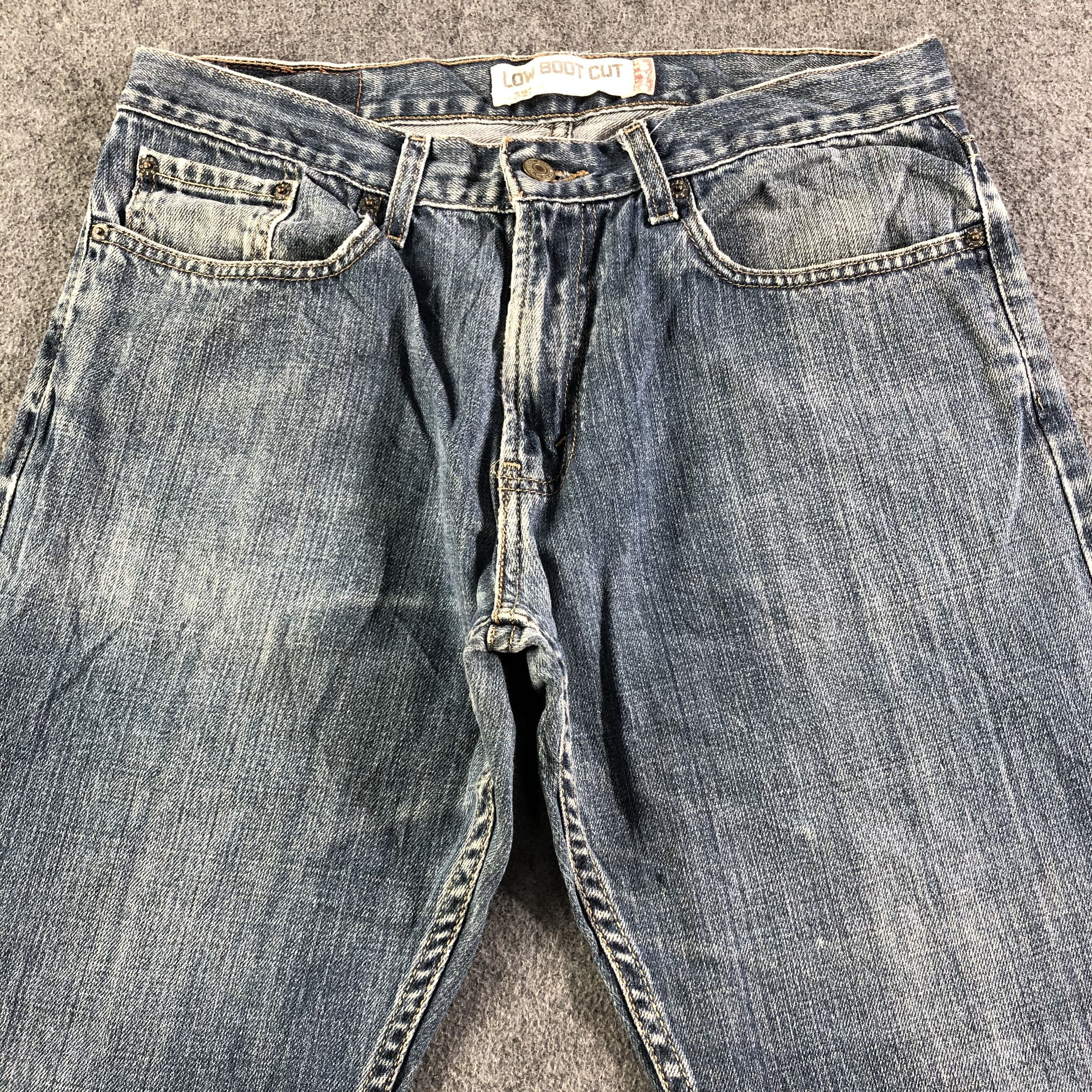 Levi's Vintage Blue Wash Levis 527 Jeans-J3035 Size US 33 - 3 Thumbnail