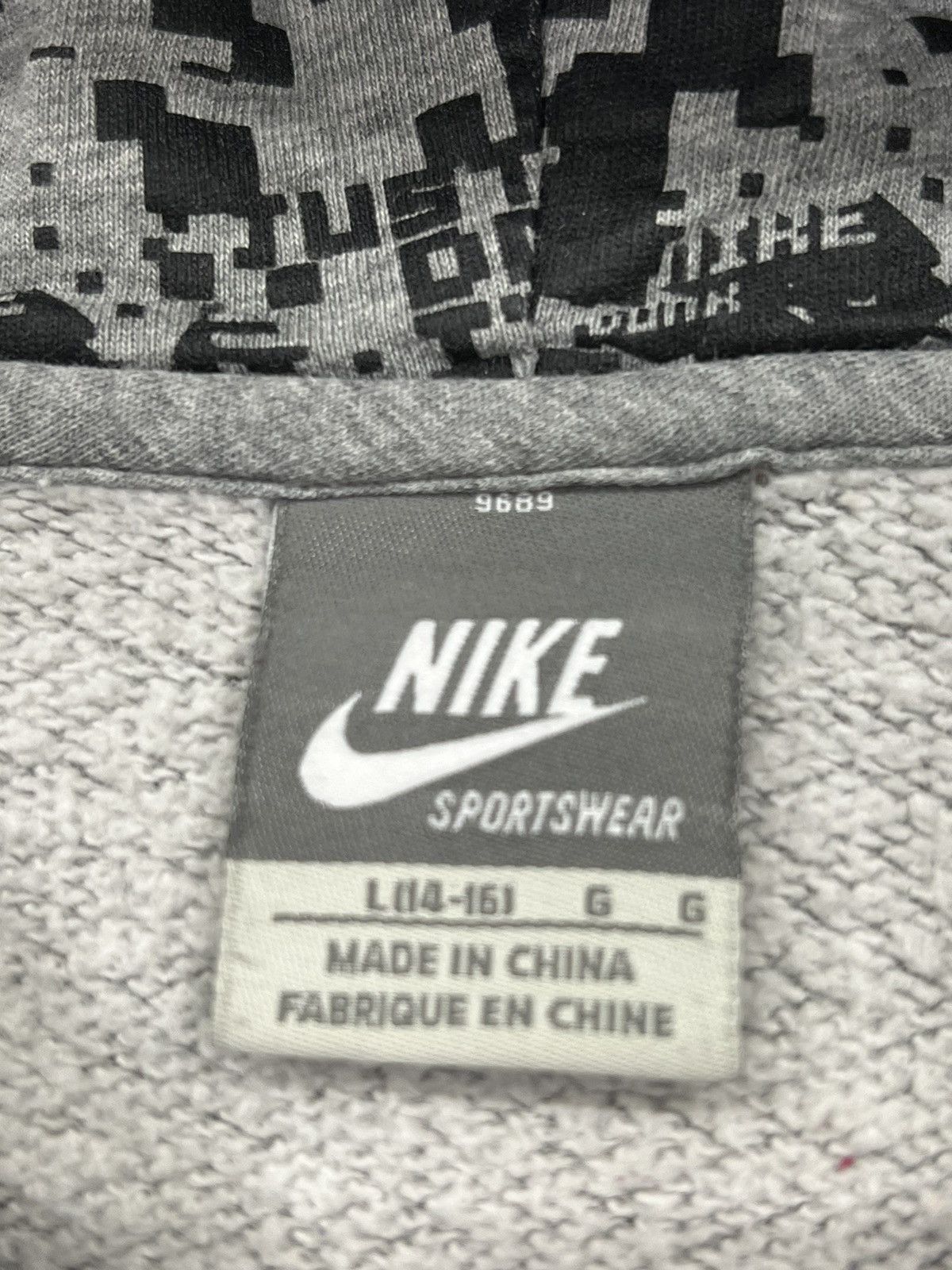 Nike Vintage Y2k Nike Silver Tag Dunk Big Swoosh Zip Up Hoodie Size US S / EU 44-46 / 1 - 4 Thumbnail