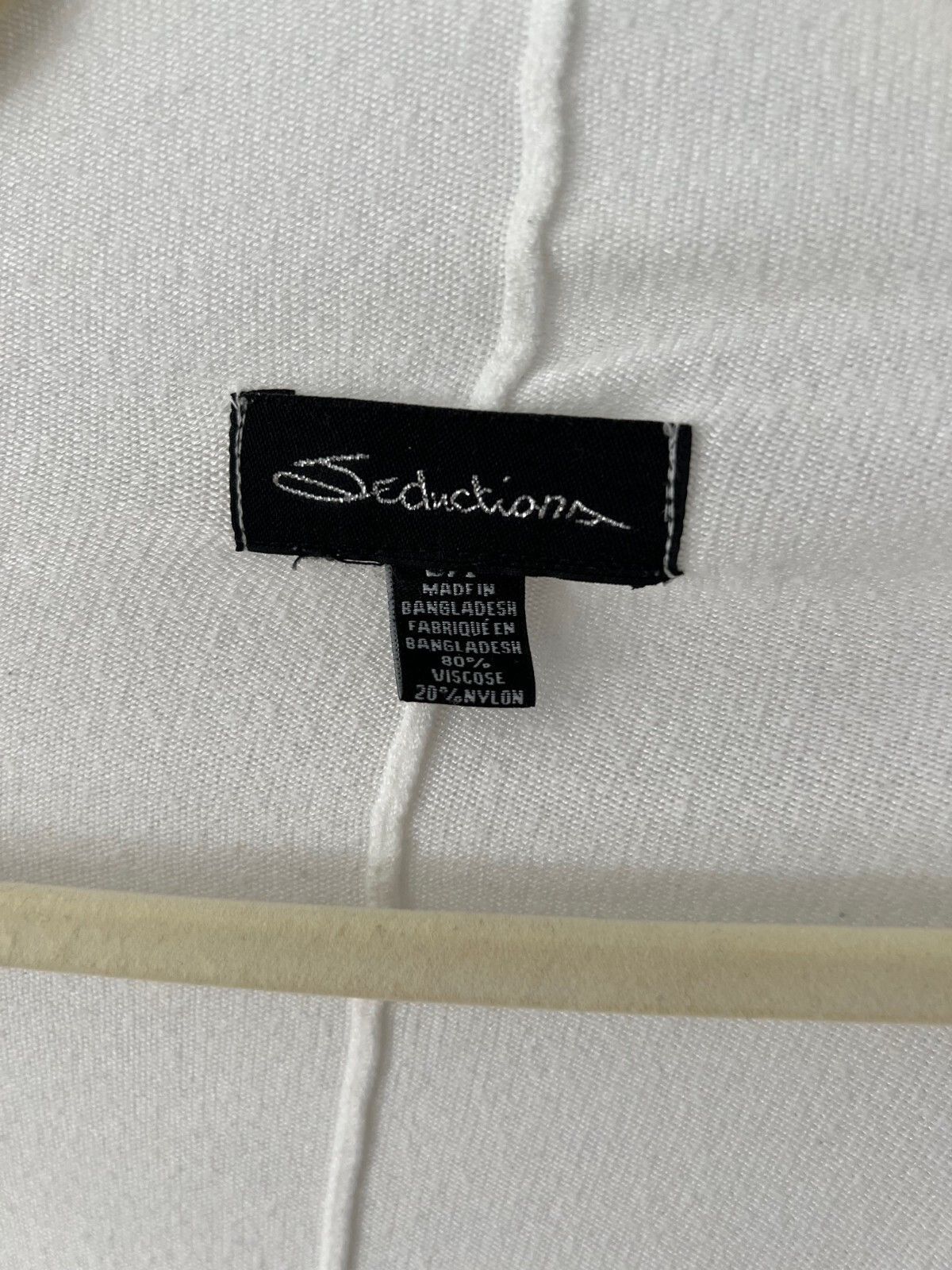 Other Seductions Knit Oversize Cardigan Off White One Size Size ONE SIZE - 2 Thumbnail