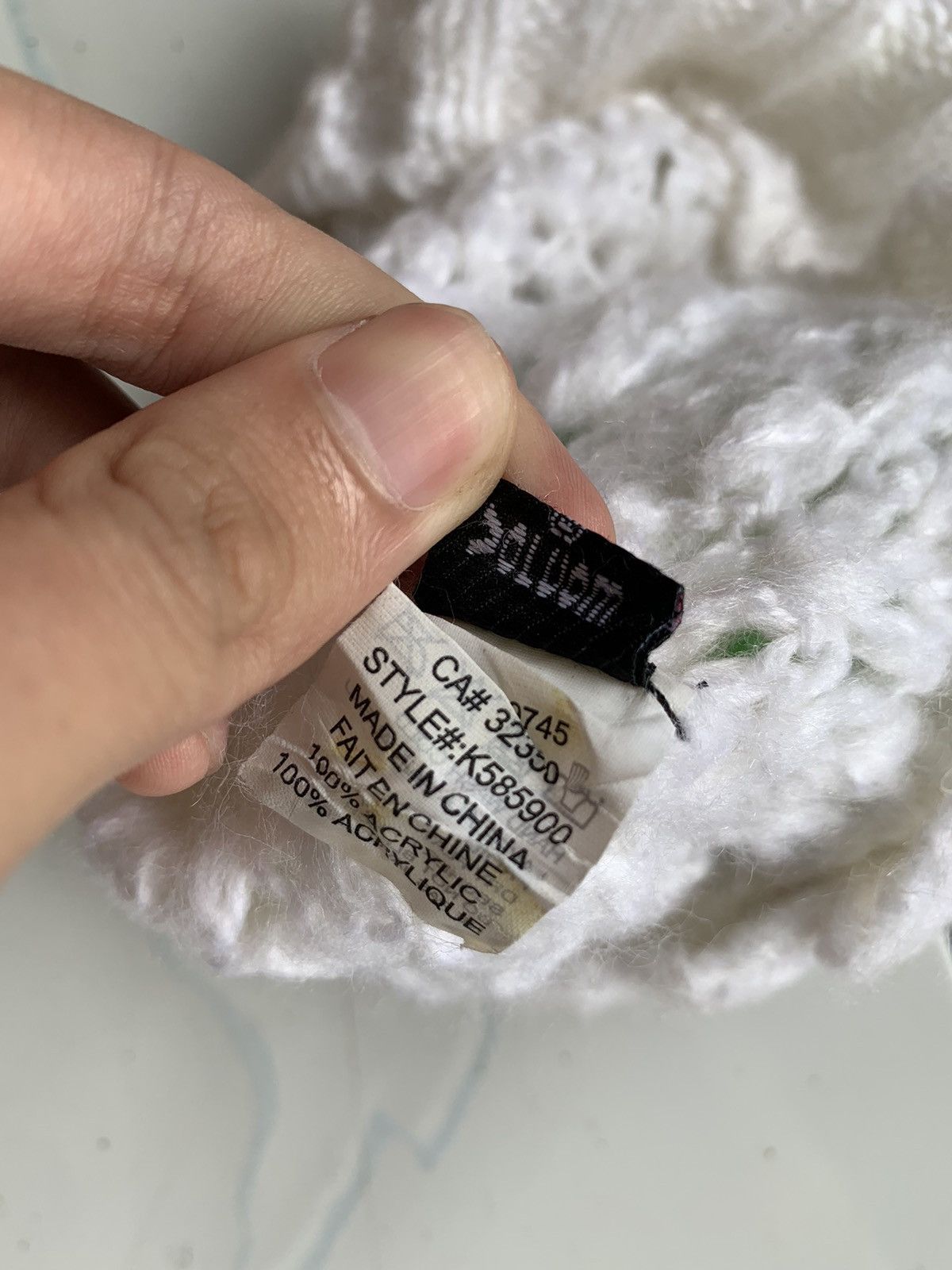 Handmade × Volcom Volcom Handmade Knit crochet Rare Hairy distressed beanie Size ONE SIZE - 17 Thumbnail