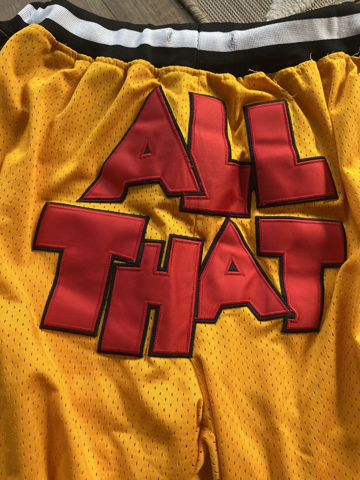 Vintage Basketball shorts All That Logo Cartoon Comics NBA Size US 36 / EU 52 - 3 Thumbnail
