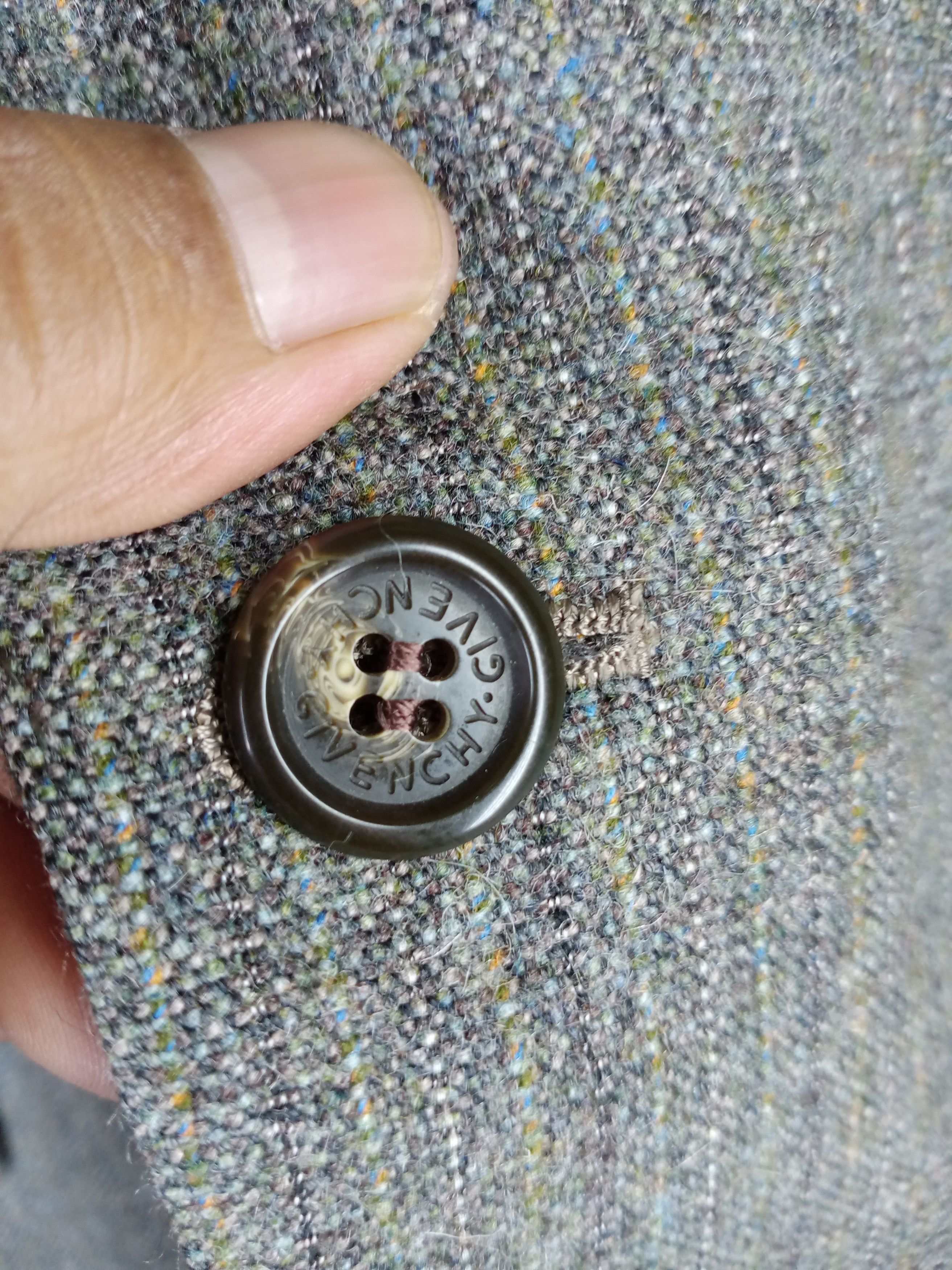 Givenchy Rare Vintage Givenchy Paris Suit Blazer Coat Jacket Size US M / EU 48-50 / 2 - 8 Thumbnail