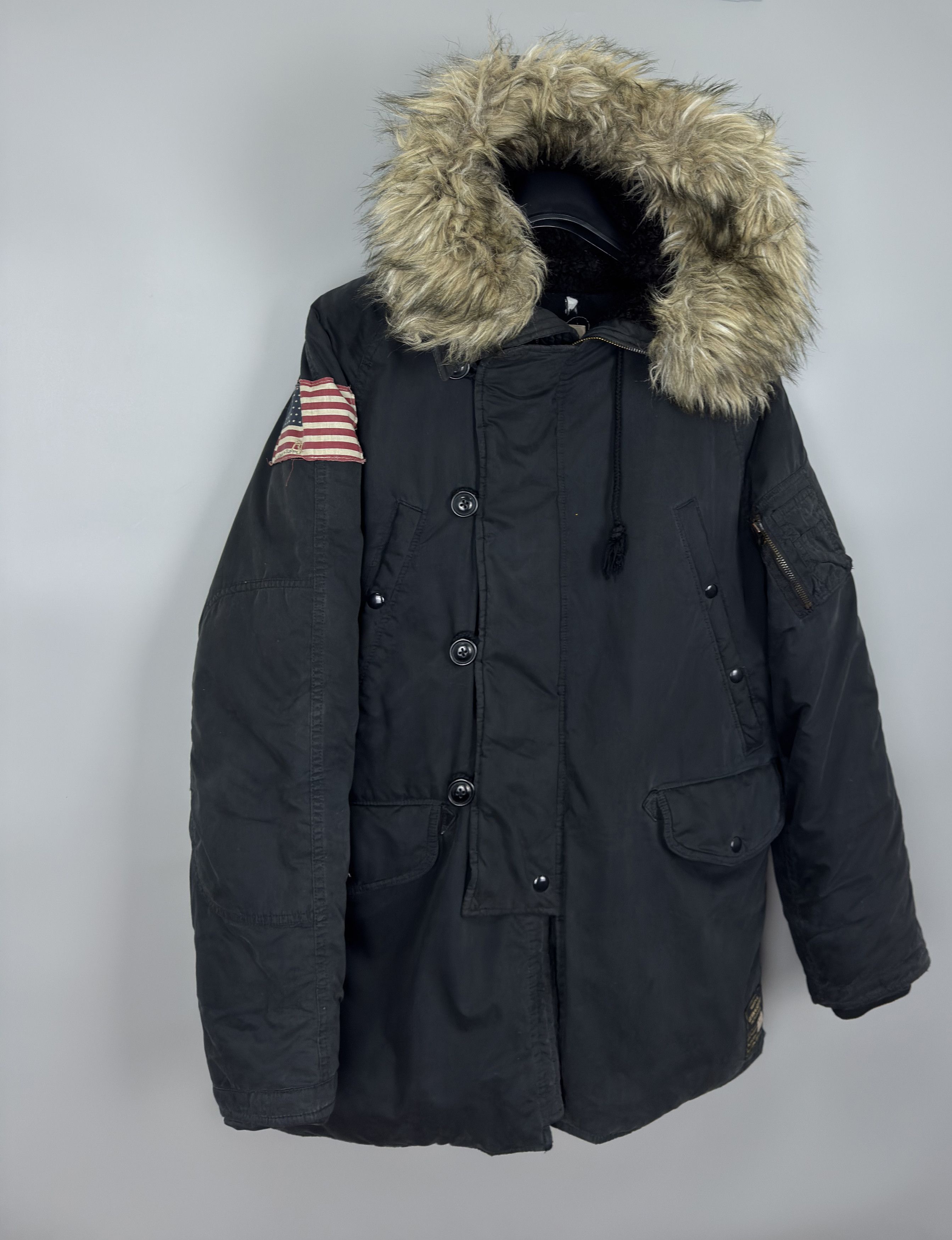Denim & Supply Ralph Lauren Denim Supply Ralph Laurent Down Military Parka TALON Zipper Size US S / EU 44-46 / 1 - 2 Thumbnail