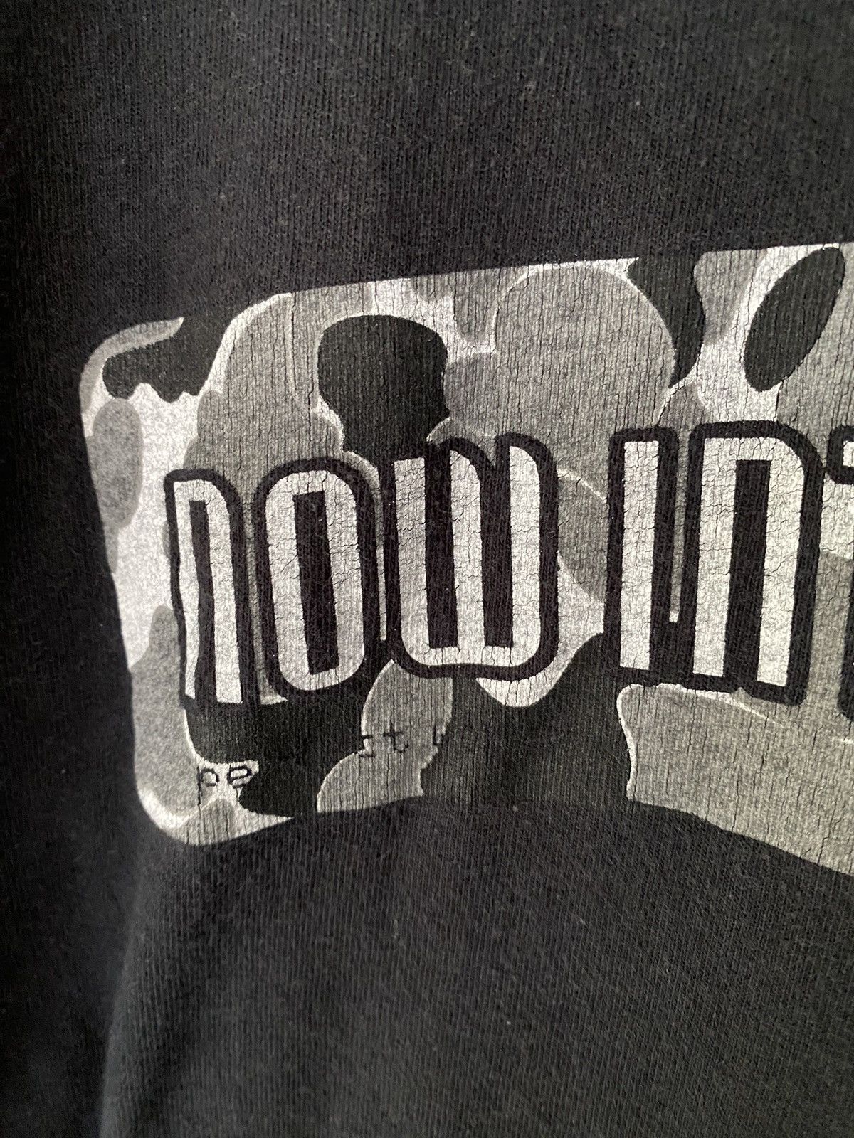 Japanese Brand 1990s Anvil N4 Japan Now Into a real World camo tee Size US M / EU 48-50 / 2 - 6 Thumbnail
