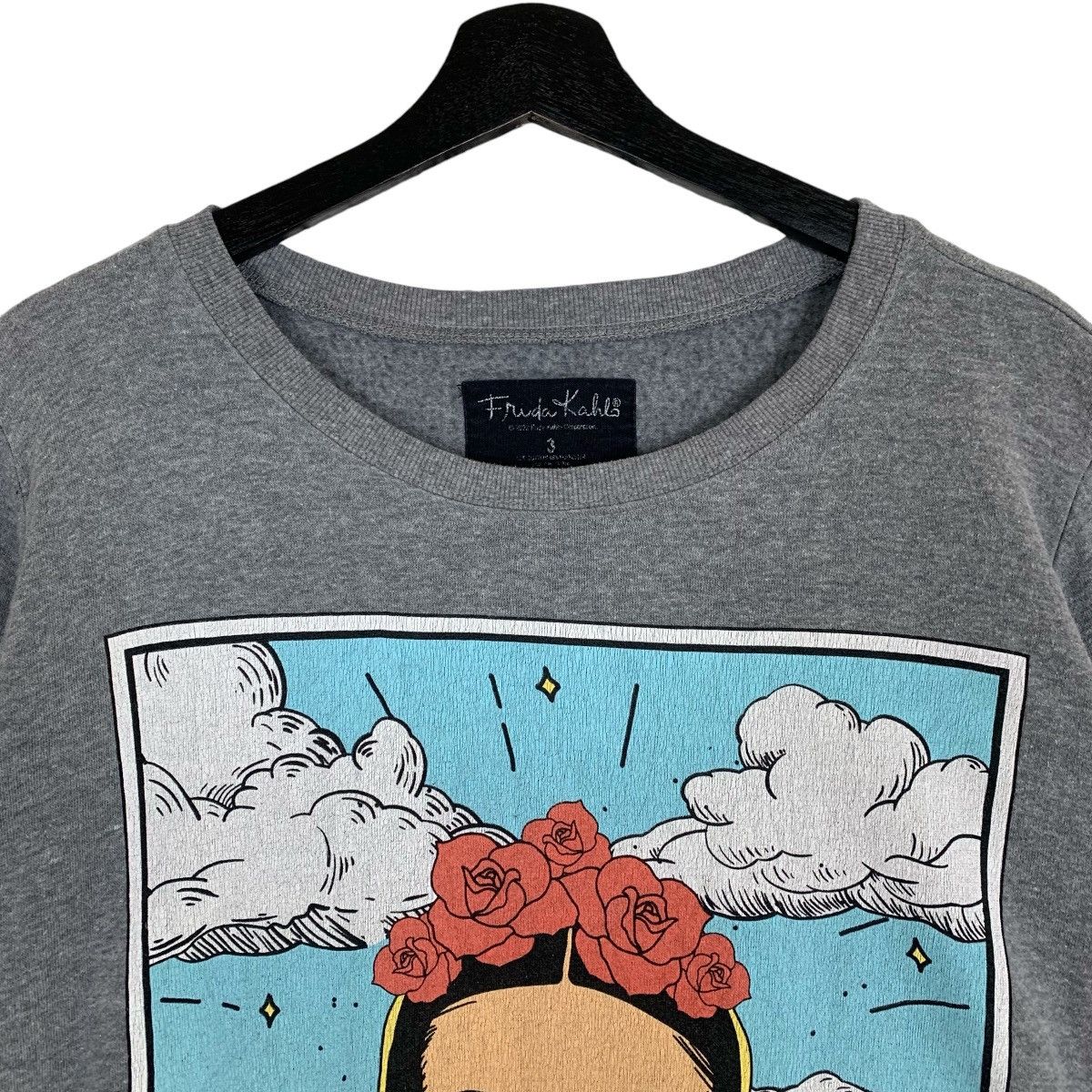 Japanese Brand Frida Khalo Frida Khalo Sweatshirt Frida Kahlo Sweater Size XL / US 12-14 / IT 48-50 - 3 Thumbnail