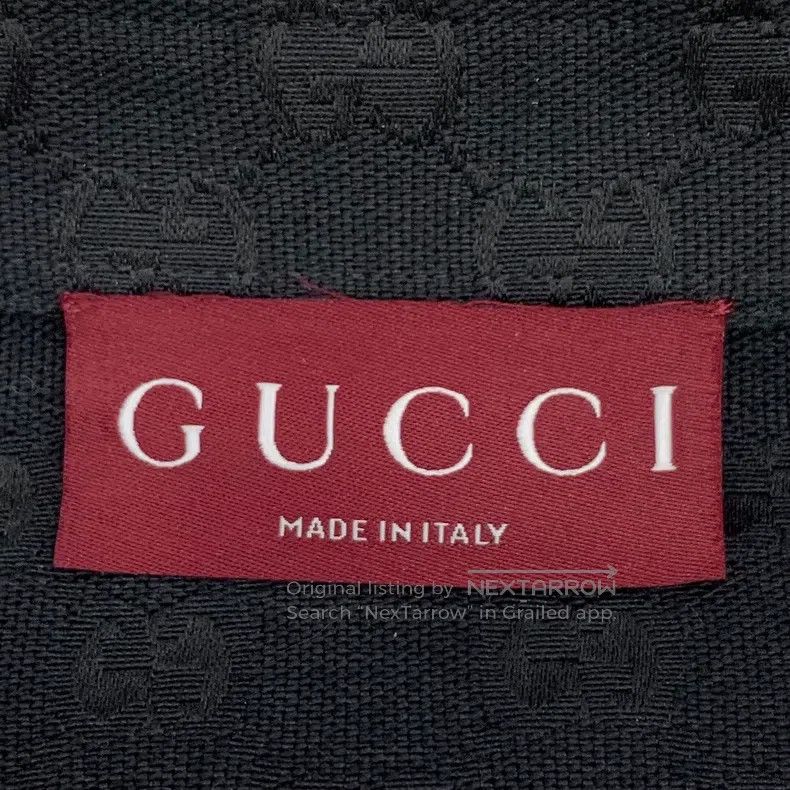 Gucci Gucci Black logo jacquard full-print cotton lapel single-b Size US M / EU 48-50 / 2 - 5 Thumbnail