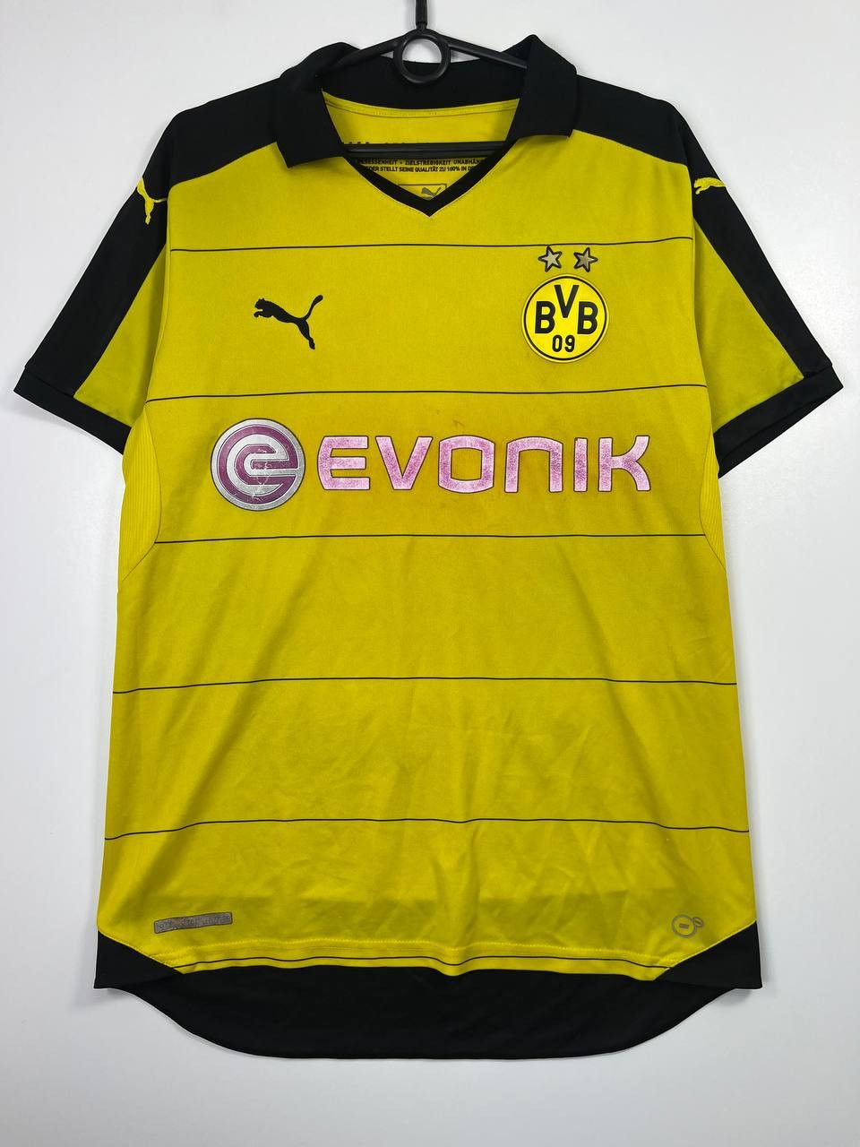 Puma Borussia Dortmund 2015-16 Home Shirt Puma BVB 09 Jersey M Size US M / EU 48-50 / 2 - 1 Thumbnail