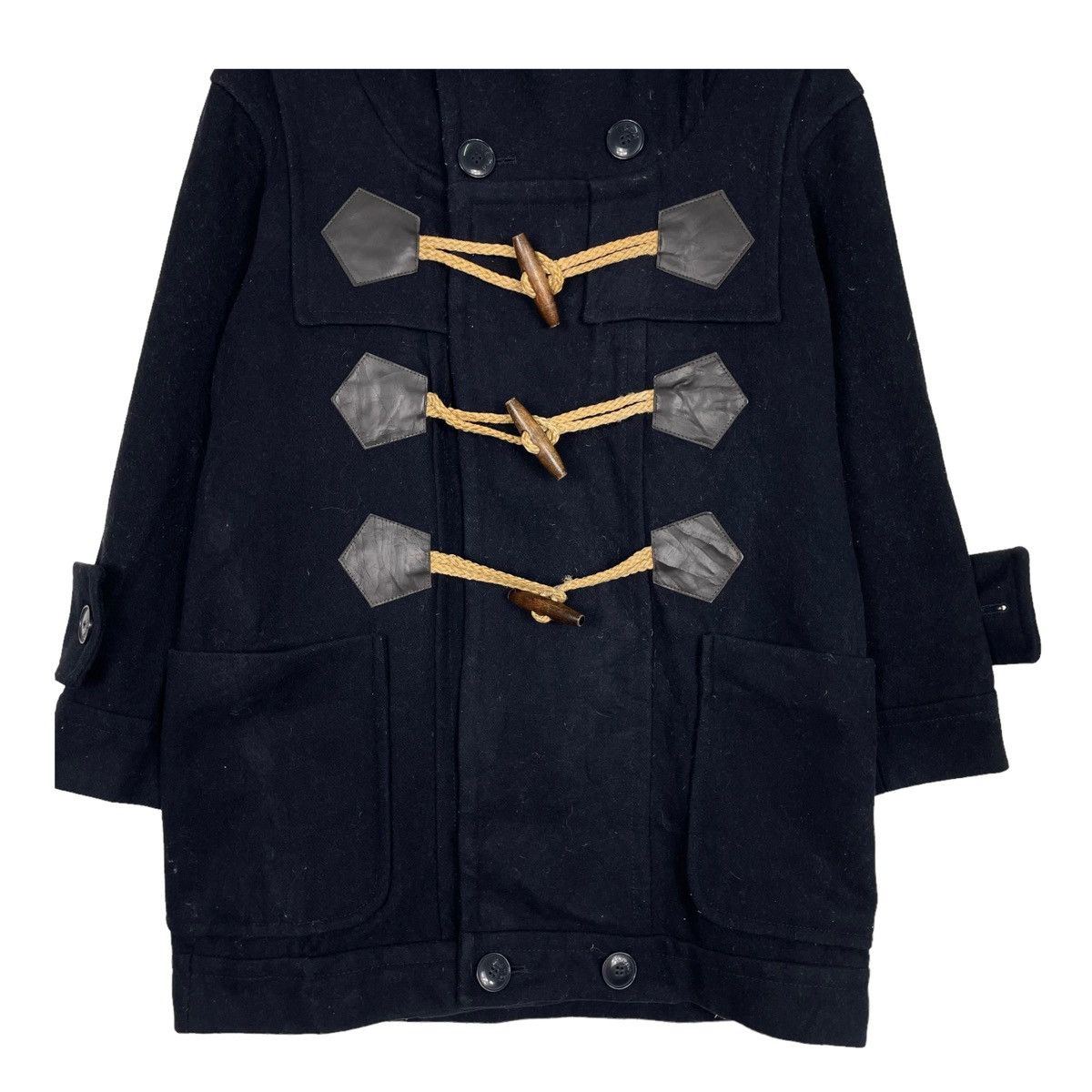 Issey Miyake 💥NENET BY ISSEY MIYAKE DUFFLE COAT JACKET Size US L / EU 52-54 / 3 - 6 Thumbnail