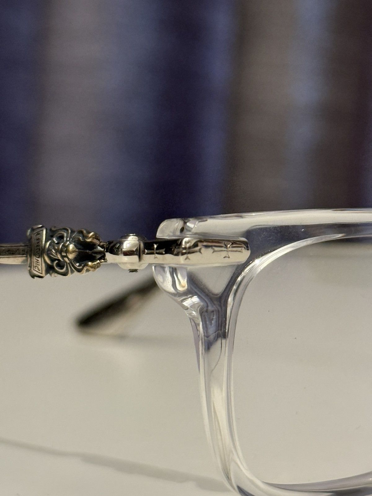 Chrome Hearts Chrome Hearts Dagger Glasses Black Size ONE SIZE - 5 Thumbnail
