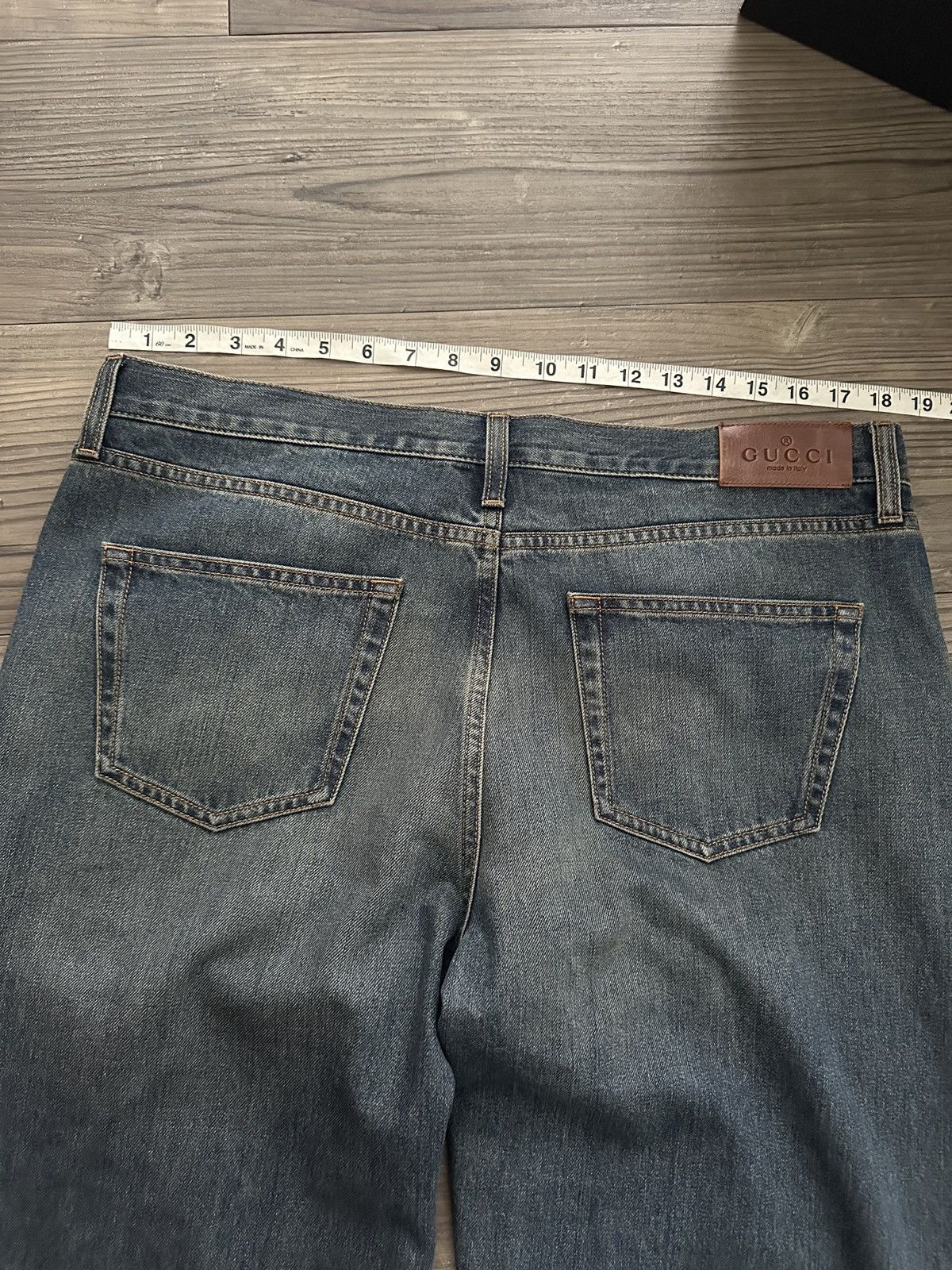 Gucci SS26 Unreleased Gucci x Demna Metal Latch Denim Size US 38 / EU 54 - 7 Thumbnail