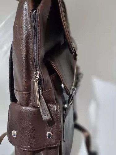 Japanese Brand × Vintage Backpack PU Leather Bagpack Size ONE SIZE - 4 Thumbnail