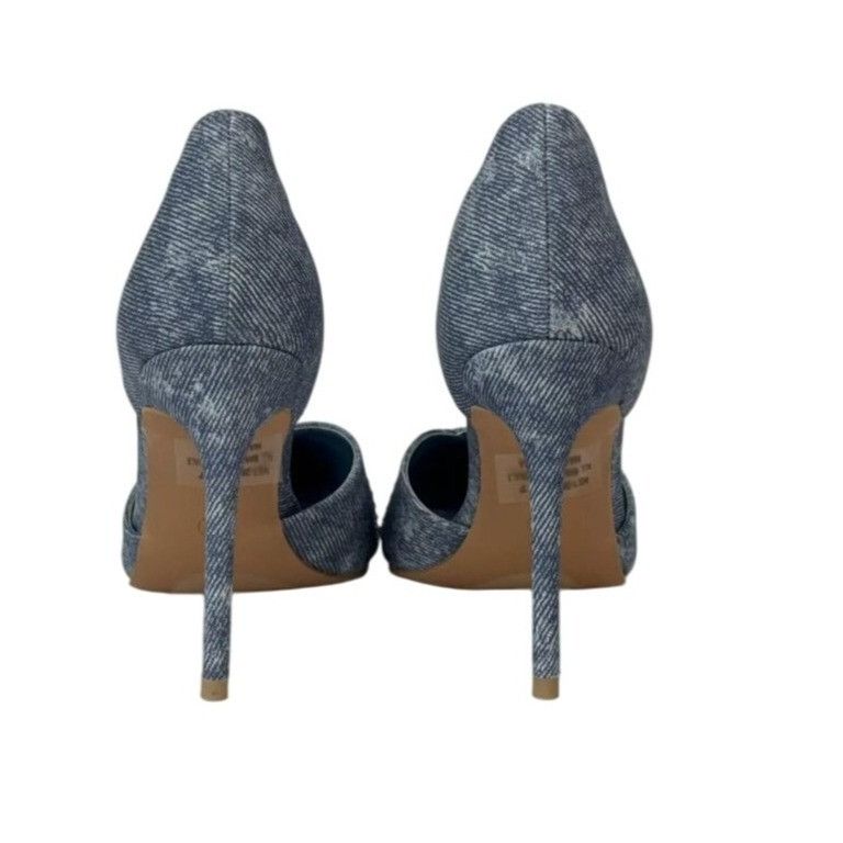 Other KAYLEEN / Net-26 / Blue Deni / Rhinestone / Pointed-Toe Pum Size US 9 / IT 39 - 5 Thumbnail