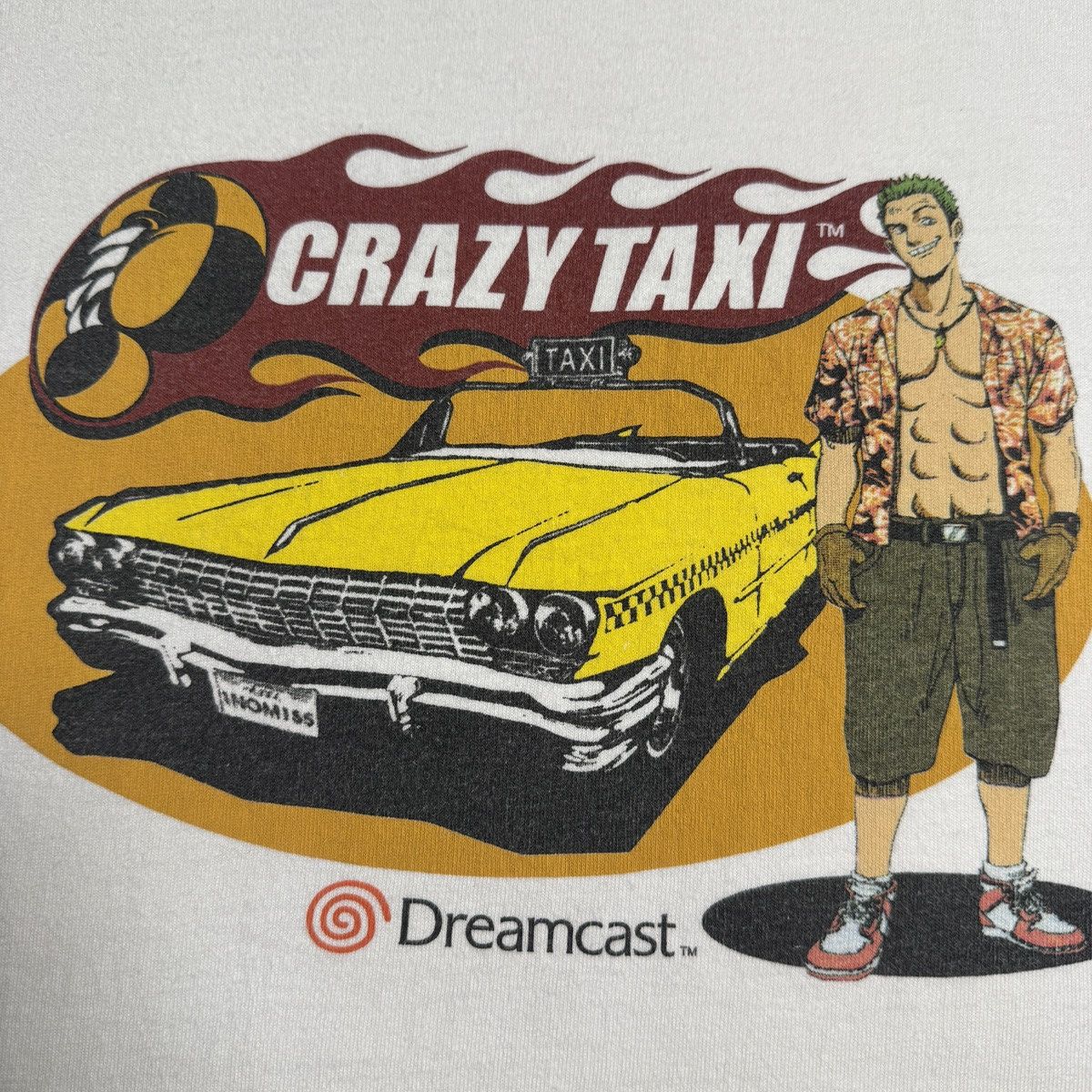 Playstation Vintage 90s Crazy Taxi Sega Dreamcast video game promo tee Size US XL / EU 56 / 4 - 3 Thumbnail