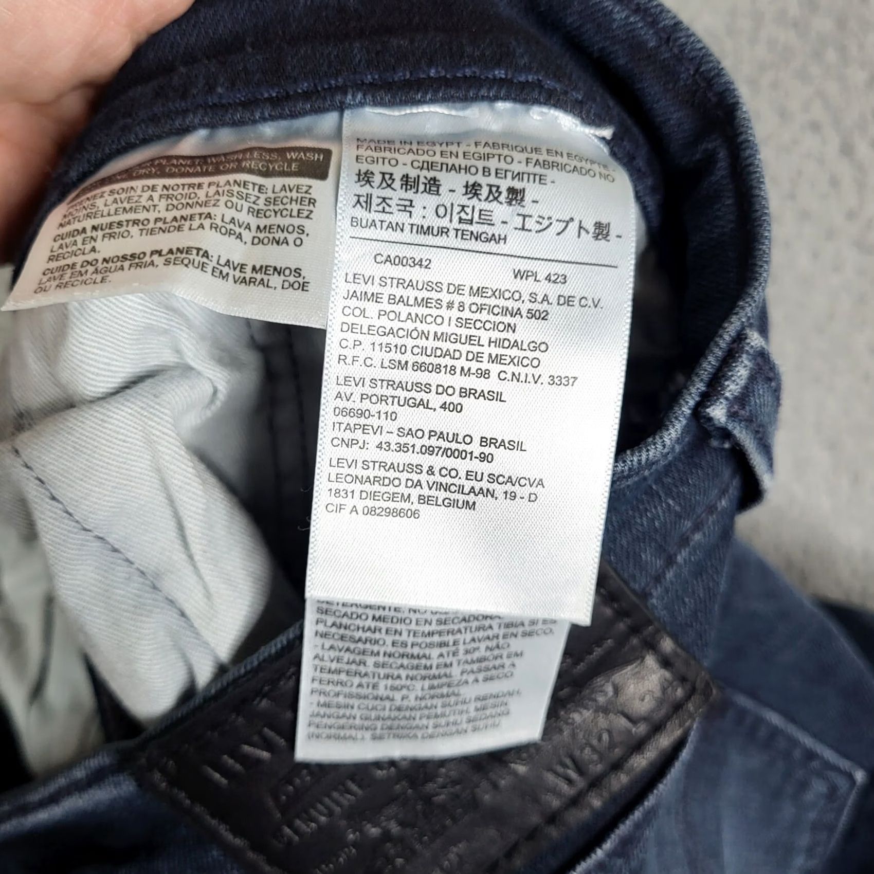 Levi's Levi’s Premium 512 Big E Jeans Size W32 Blue Five Pocket Men's Size US 32 / EU 48 - 5 Thumbnail