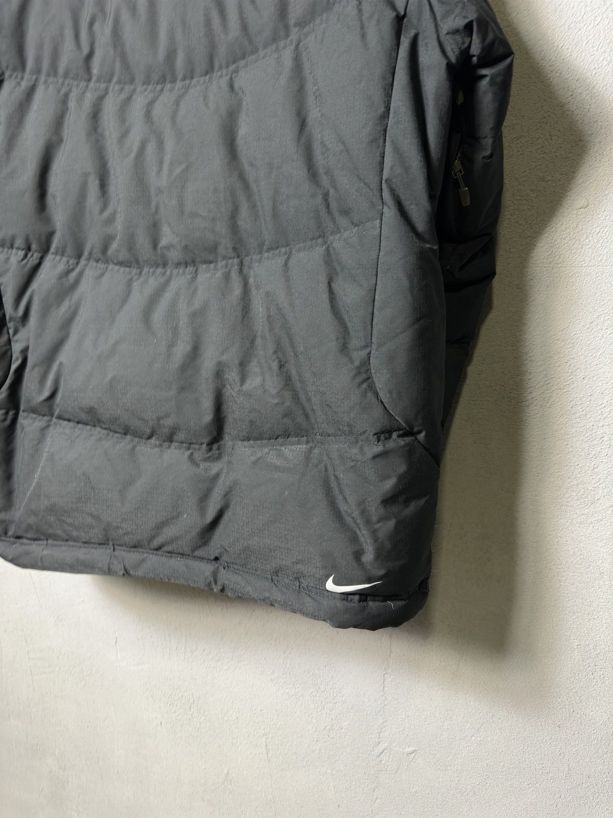 Nike × Nike ACG × Vintage Vintage Nike ACG Baby Black Down Puffer Jacket Y2K Size US L / EU 52-54 / 3 - 10 Thumbnail