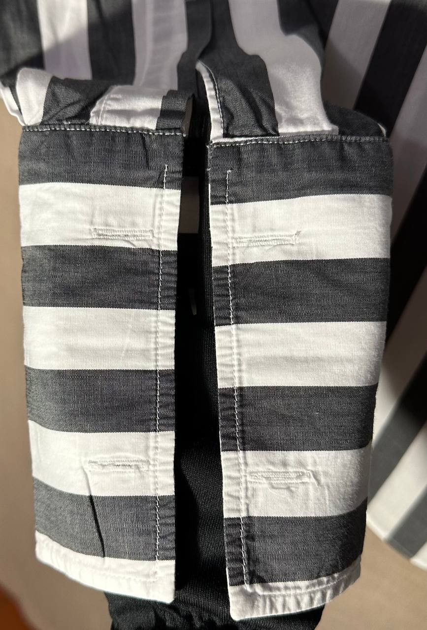 Sonia Rykiel Sonia Rykiel Homme mens striped shirt 39/15.5 made in Italy Size US M / EU 48-50 / 2 - 2 Thumbnail