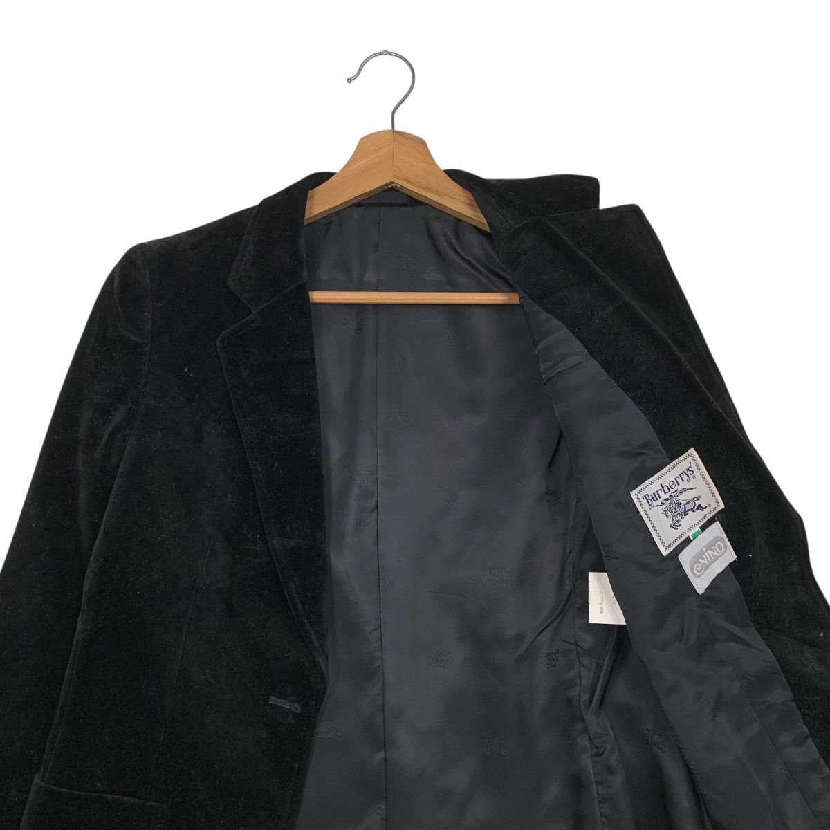 Burberry Burberrys Velvet Jacket Size XS / US 0-2 / IT 36-38 - 10 Thumbnail