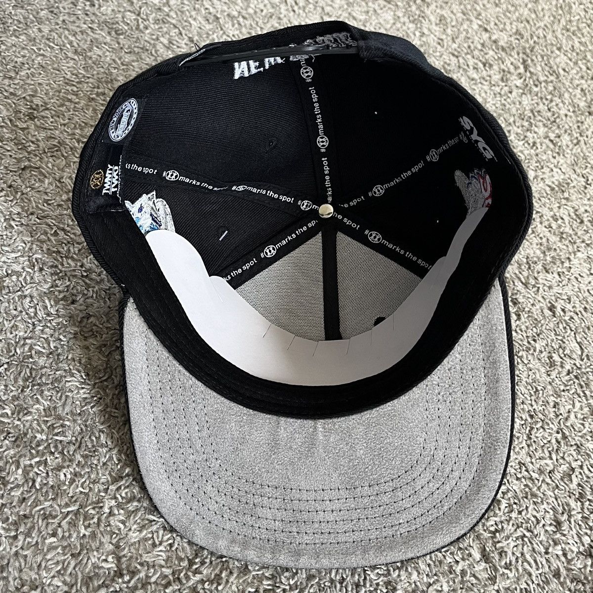 Wu-Tang Clan Wu-Tang Hat New York Yankees Supreme Clientele Black White m Size ONE SIZE - 6 Thumbnail