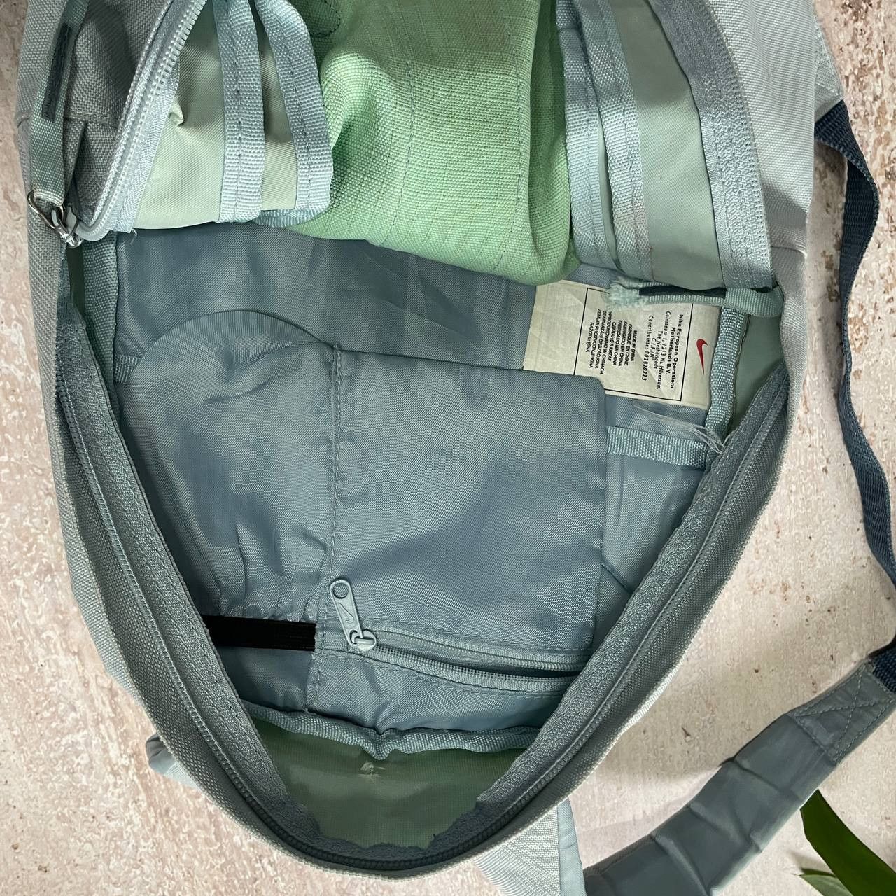 Nike × Vintage VINTAGE 90S NIKE MINI BACKPACK RARE BABY BLUE Size ONE SIZE - 7 Thumbnail