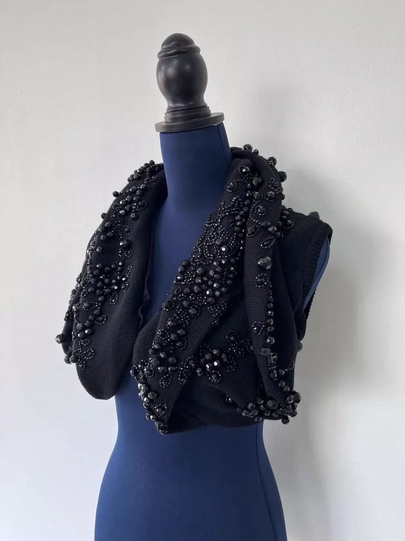 Kenzo KENZO Twisted nail bead short vest Size S / US 4 / IT 40 - 8 Thumbnail