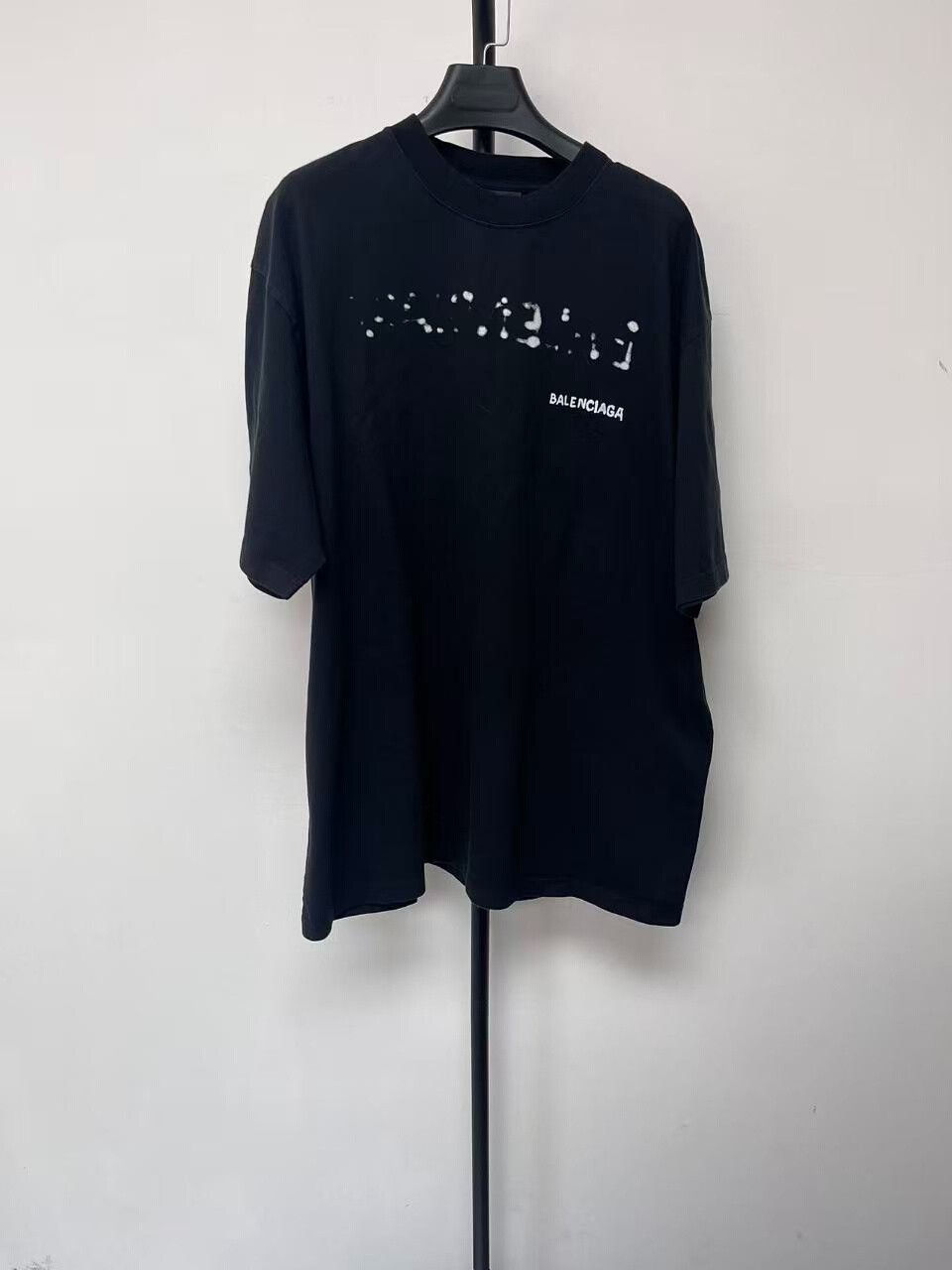 Balenciaga balenciaga short sleeve logo t-shirt Size US L / EU 52-54 / 3 - 1 Thumbnail