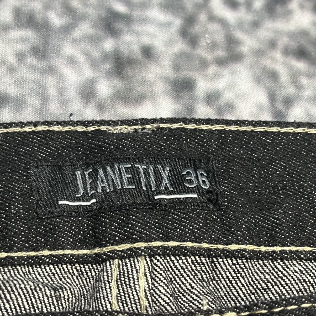 Vintage VINTAGE Y2K JEANETIX BAGGY EMBROIDERED GRUNGE SKATER JEANS Size US 36 / EU 52 - 5 Thumbnail