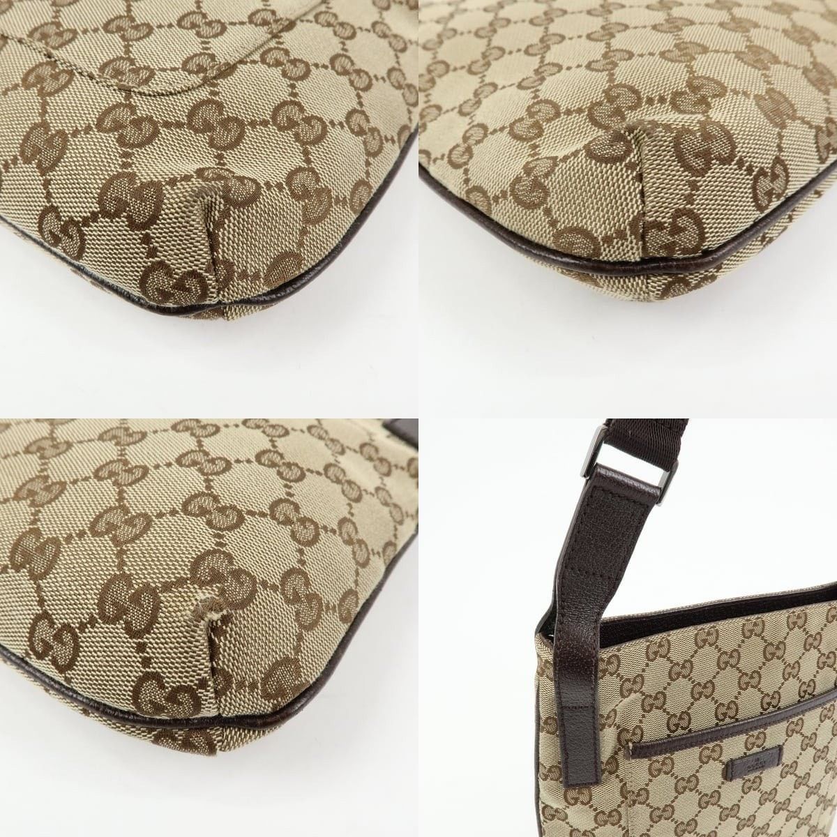 Gucci Gucci GG Supreme Crossbody Bag Beige Size ONE SIZE - 5 Thumbnail
