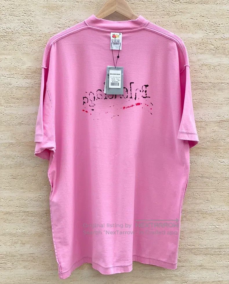 Balenciaga Balenciaga Double-sided hand-drawn graffiti, cola logo pin Size US S / EU 44-46 / 1 - 2 Thumbnail