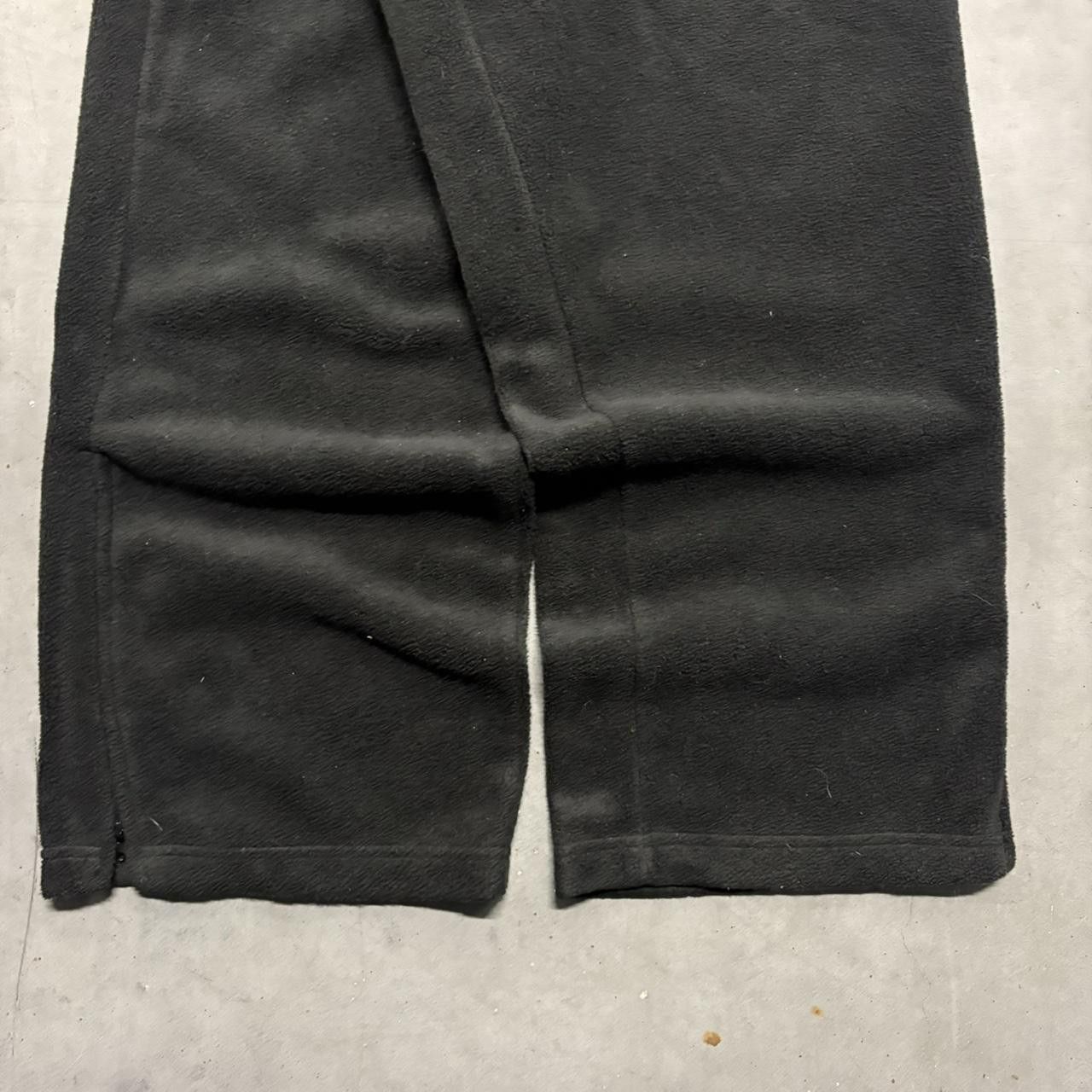 Vintage Crazy Vintage Y2K/2000s Baggy Black Leg Zipper Sweatpants! Size US 36 / EU 52 - 4 Thumbnail