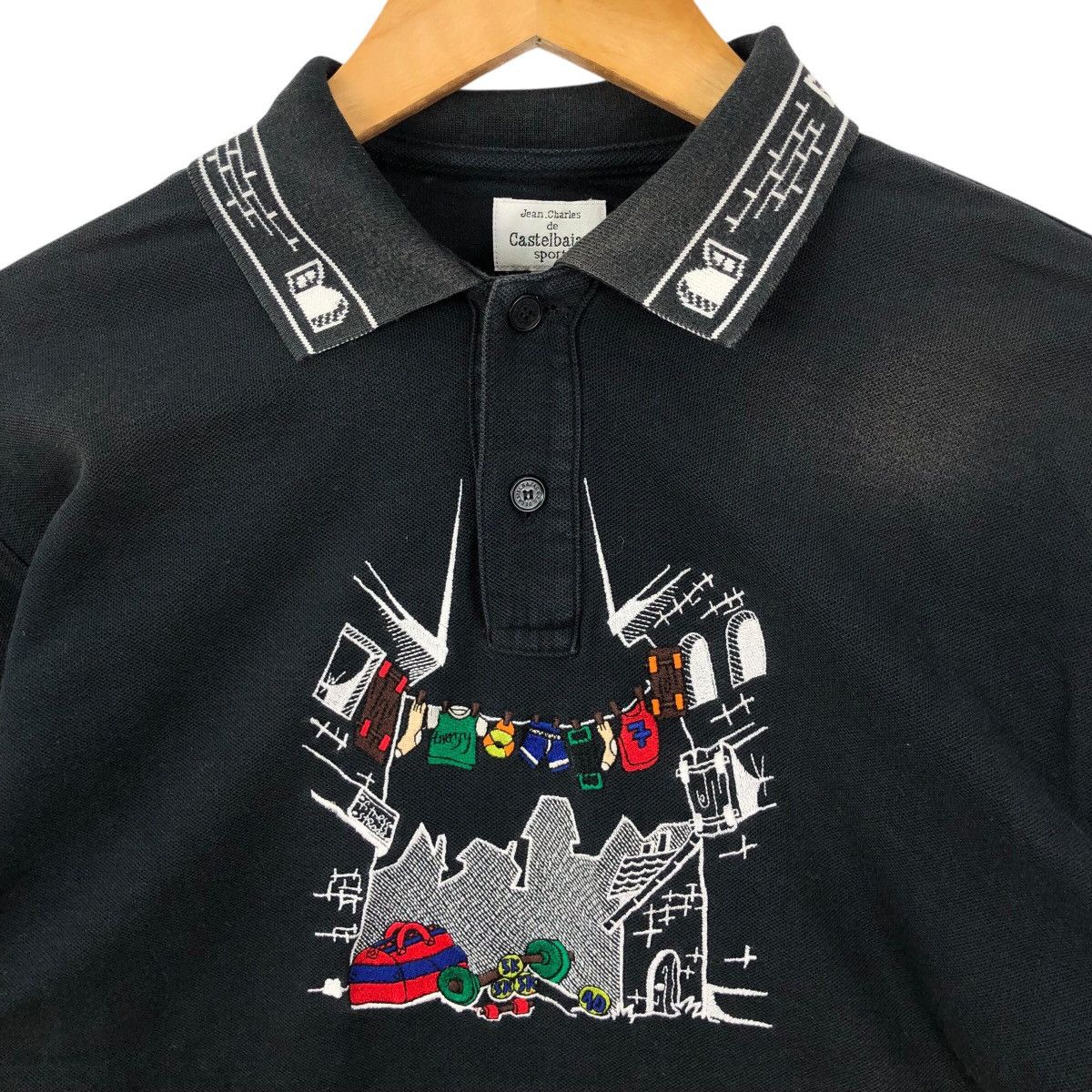 Jean Charles De Castelbajac Vintage Jean Charles De CASTELBAJAC Polos Size 3 Size US S / EU 44-46 / 1 - 3 Thumbnail