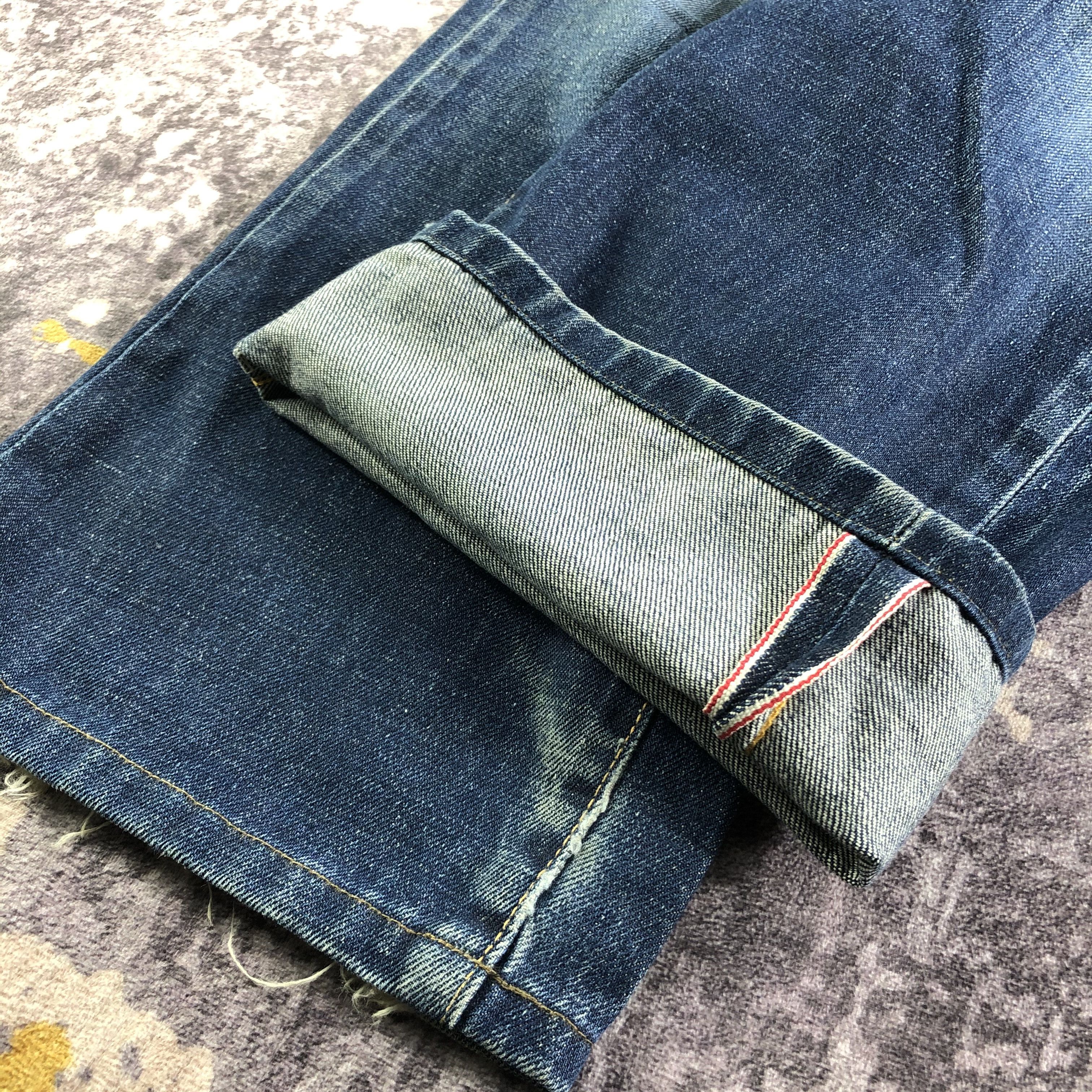 Edwin Vintage Blue Wash Edwin 505 Selvedge Jeans-JM3622 Size US 31 - 8 Thumbnail