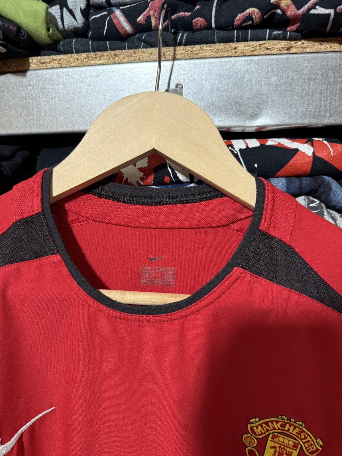 Nike Nike 2002 2003 Home Manchester United Nistelrooy Jersey Size US L / EU 52-54 / 3 - 6 Thumbnail