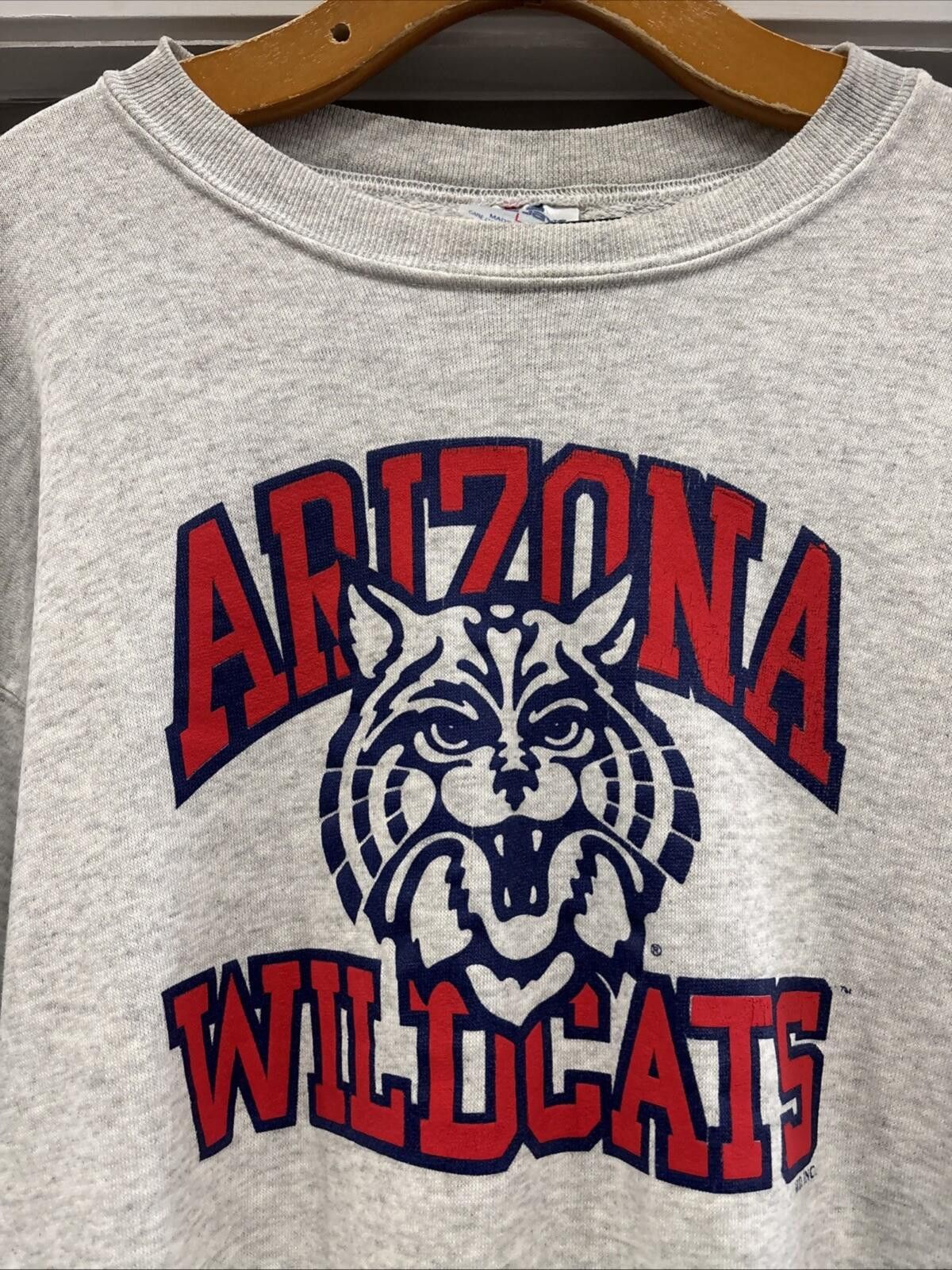 TEE JAYS Vintage 90s Arizona Wildcats Team Pullover Crewneck Size US 34 / EU 50 - 2 Thumbnail