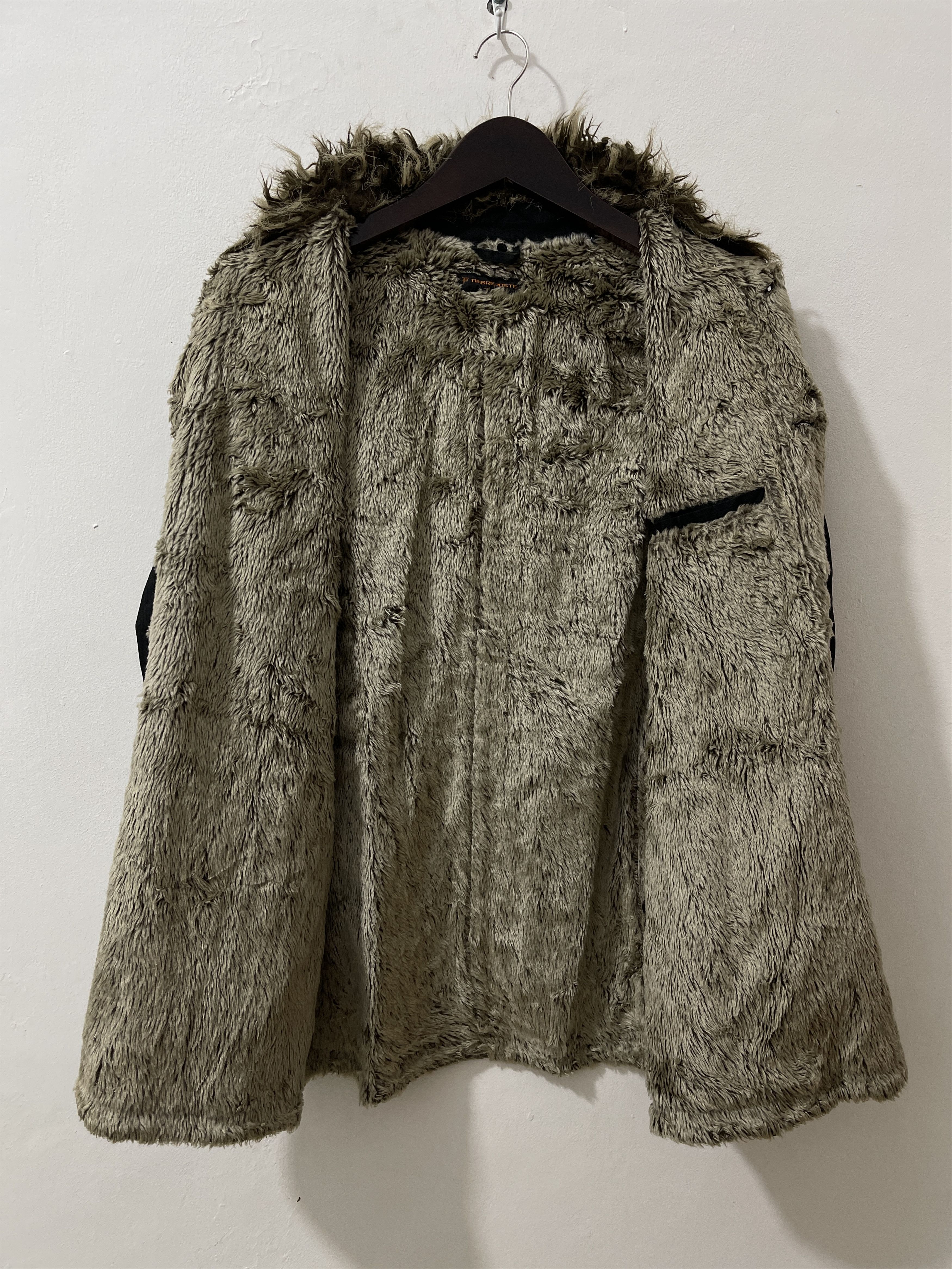 Japanese Brand 2000s Timbre Poste Japan Archive Fur Vkei Style Jacket Size US L / EU 52-54 / 3 - 3 Thumbnail