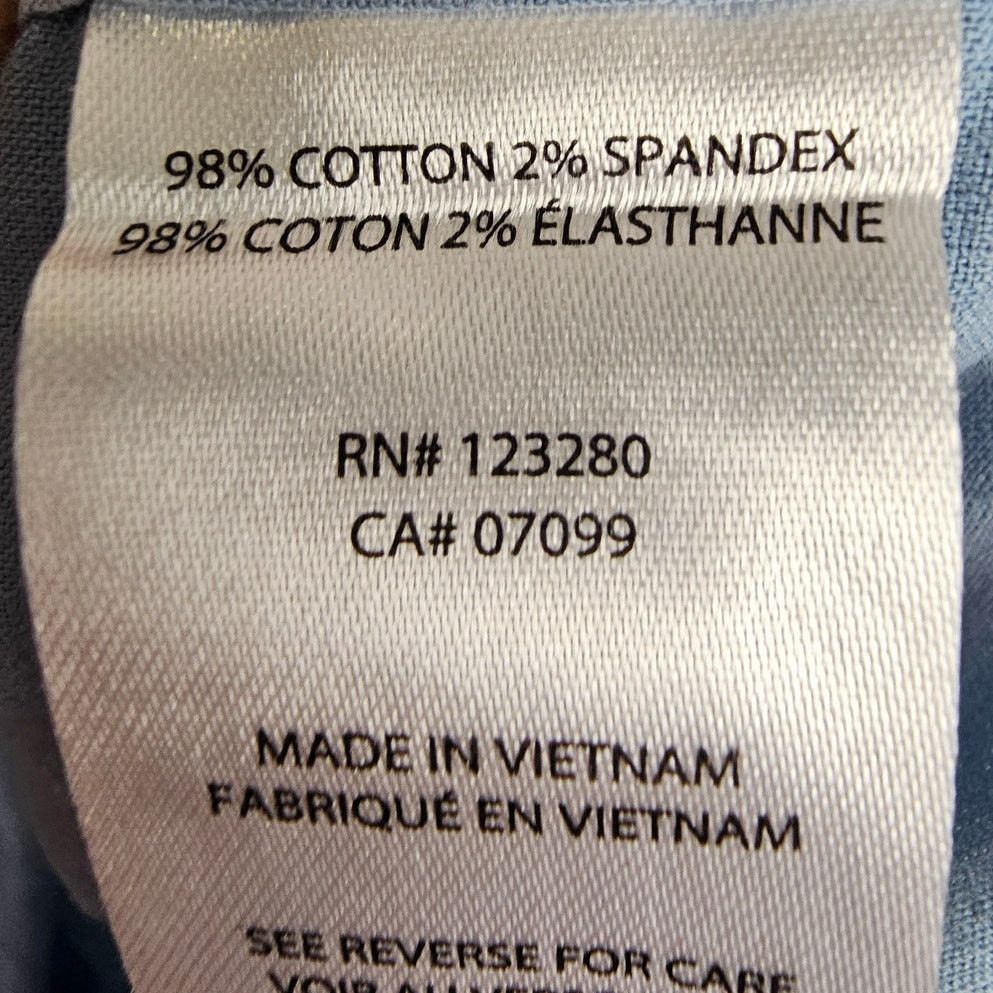 TravisMathew Travis Mathew Cloud Flannel Shirt M Faded Denim Minimalist Size US M / EU 48-50 / 2 - 9 Thumbnail