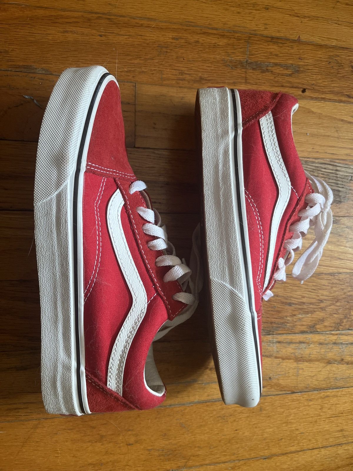 Vans red and white vans Size US 7.5 / IT 37.5 - 3 Thumbnail