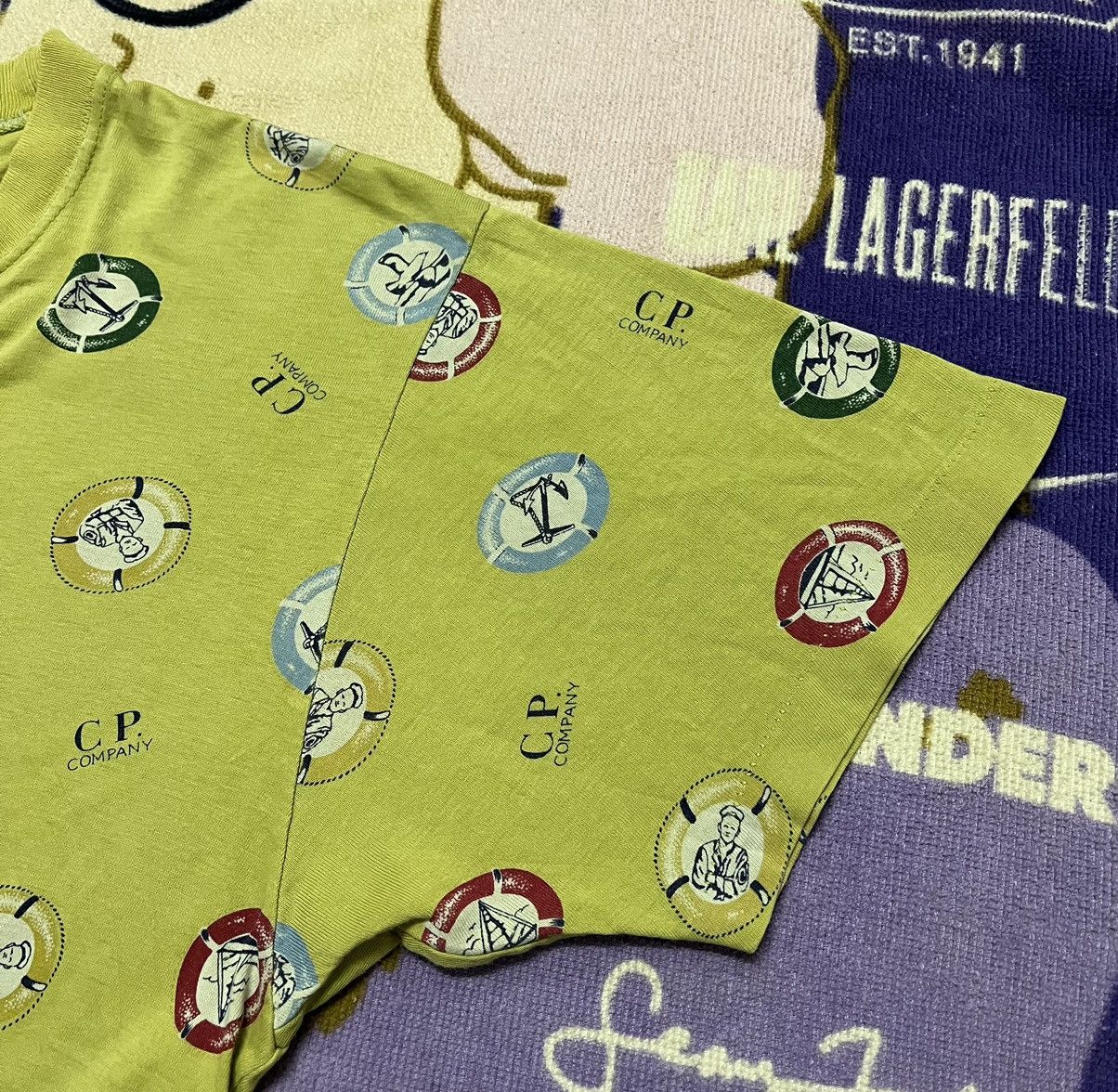 C.P. Company × Vintage Vintage CP COMPANY Single Stitch Fullprint Shirt Size US S / EU 44-46 / 1 - 4 Thumbnail
