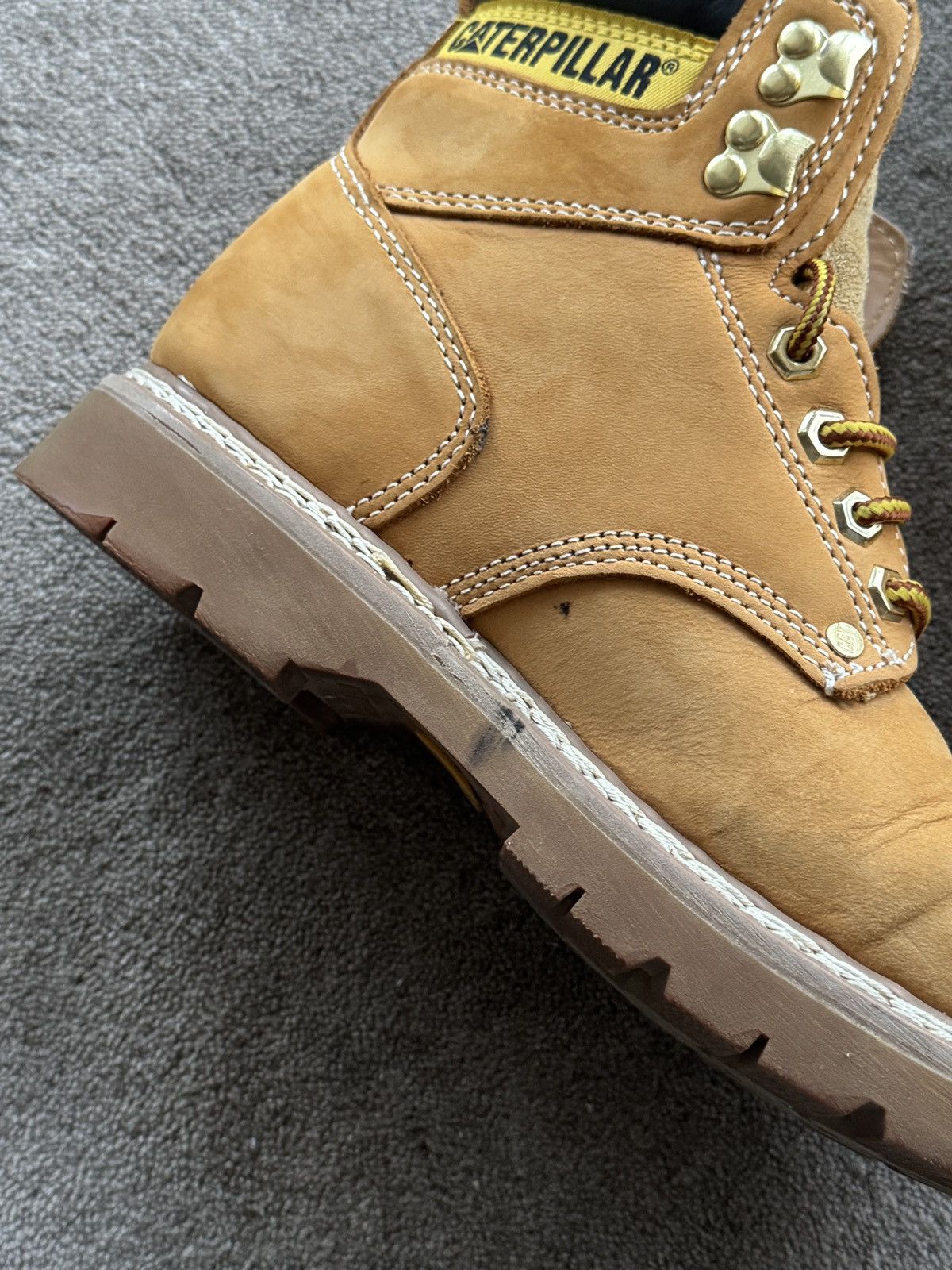 Caterpillar Caterpillar Classic Work Boots – Wheat Size US 8.5 / EU 41-42 - 10 Thumbnail