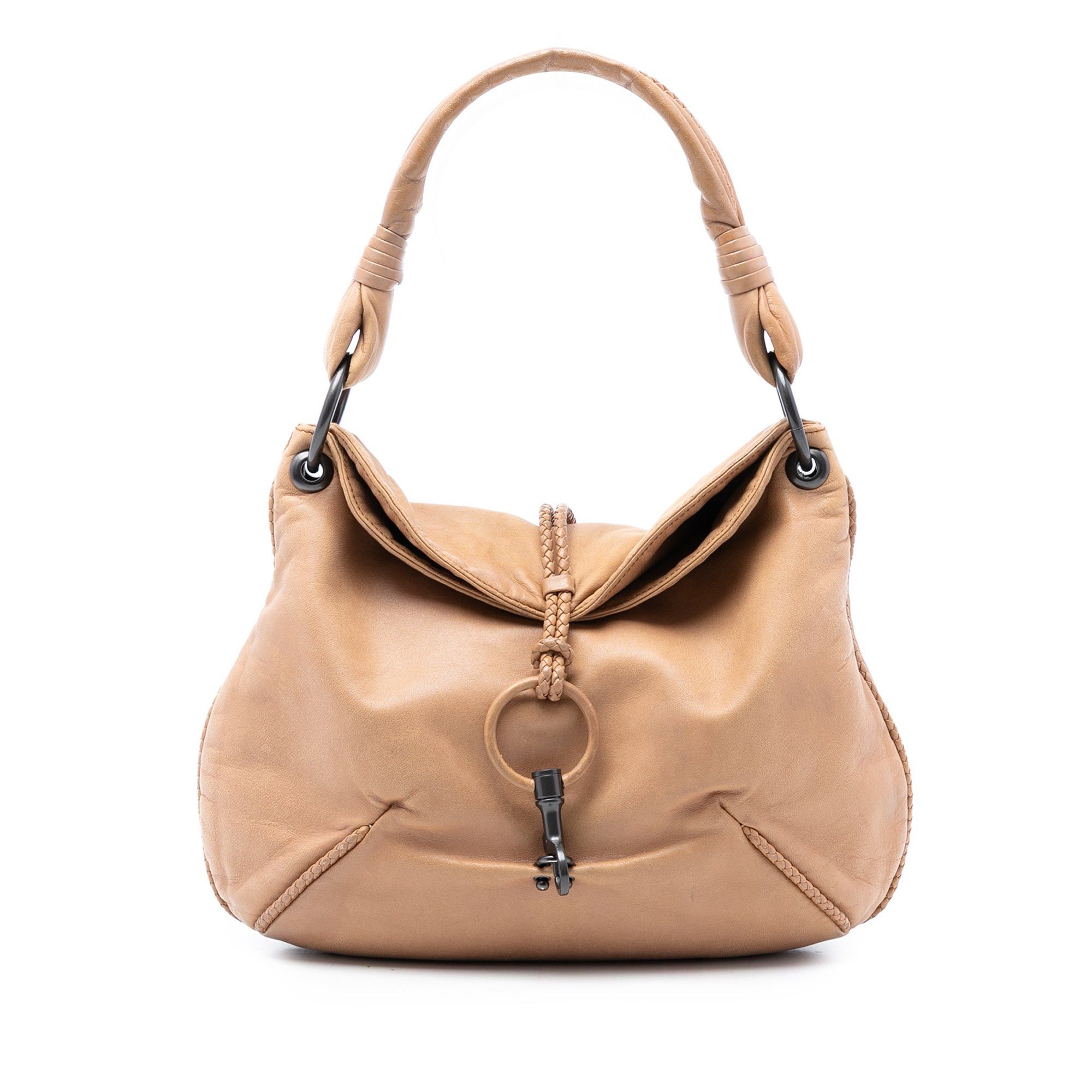 Bottega Veneta Leather Braided Shoulder Bag Size ONE SIZE - 1 Thumbnail
