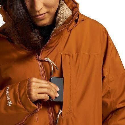 Burton WOMEN’S BURTON GORE-TEX BALSAM WATERPROOF SNOWBOARD JACKET Size XS / US 0-2 / IT 36-38 - 7 Thumbnail