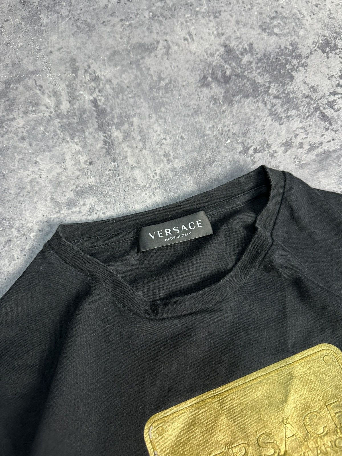 Versace T shirt Versace Black Size US XS / EU 42 / 0 - 4 Thumbnail