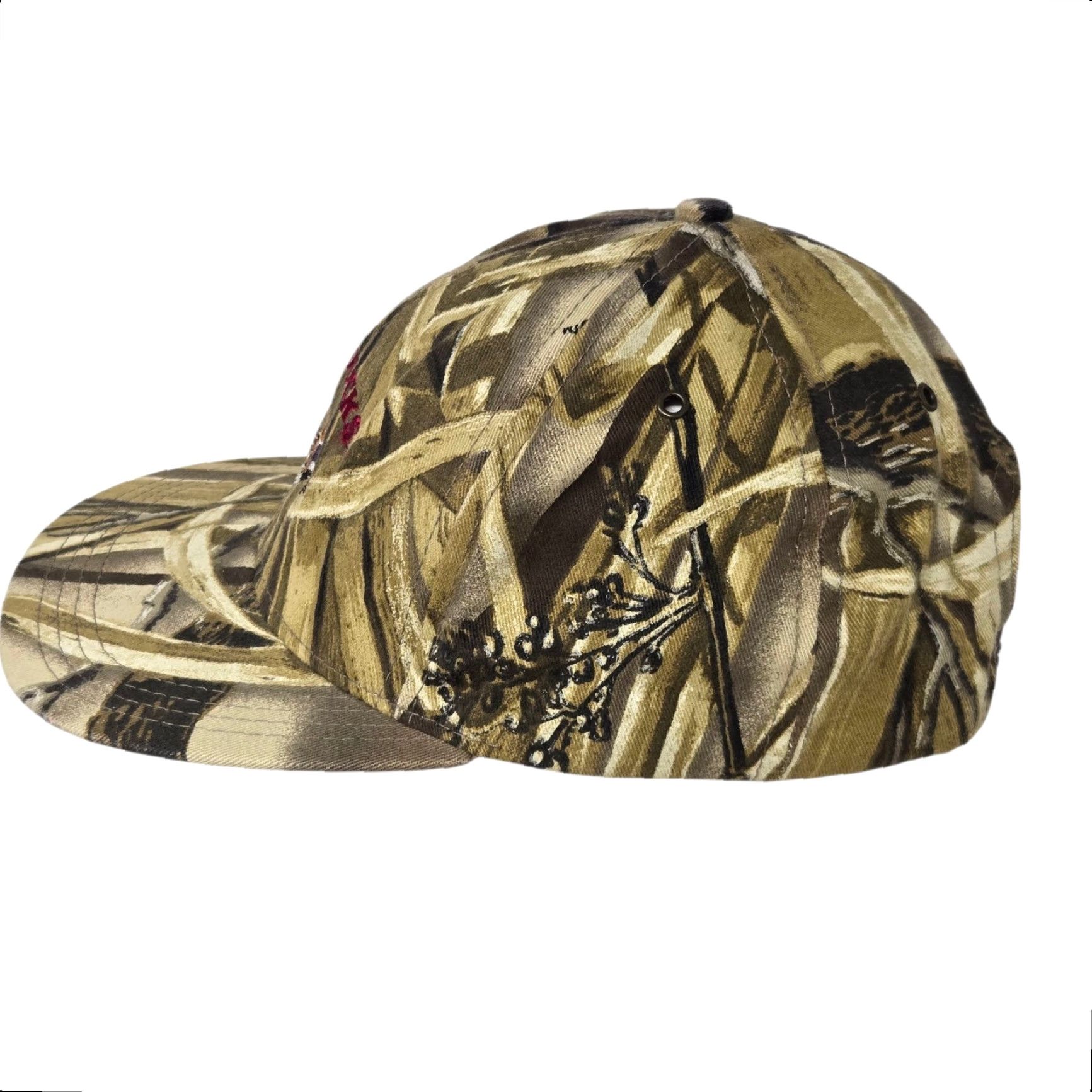 Realtree VINTAGE M.R. DUCKS Camouflage Cap OSFA Realtree Hunt Adjustable Snapback Hat USA Made Hat Mens Cap Size ONE SIZE - 3 Thumbnail