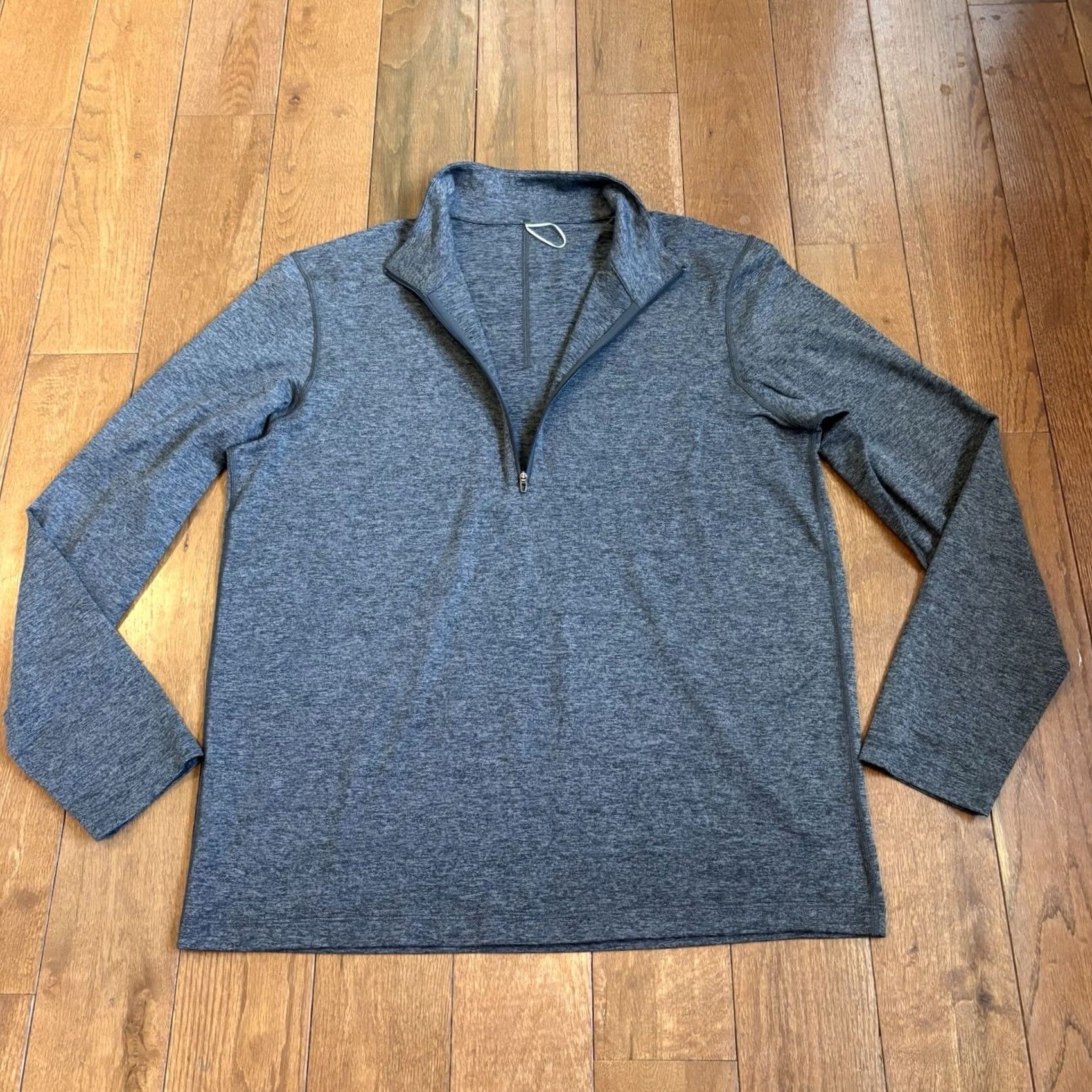Lululemon Mens Lululemon Gray 1/2 Zip Pullover Shirt sz Large Size US L / EU 52-54 / 3 - 4 Thumbnail