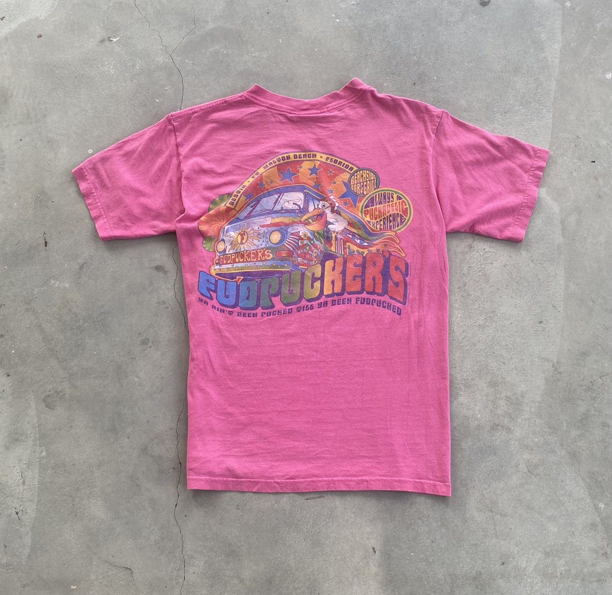 Duluth Trading Company × Vintage VINTAGE FUDPUCKER TOUR TEE Size US S / EU 44-46 / 1 - 1 Thumbnail