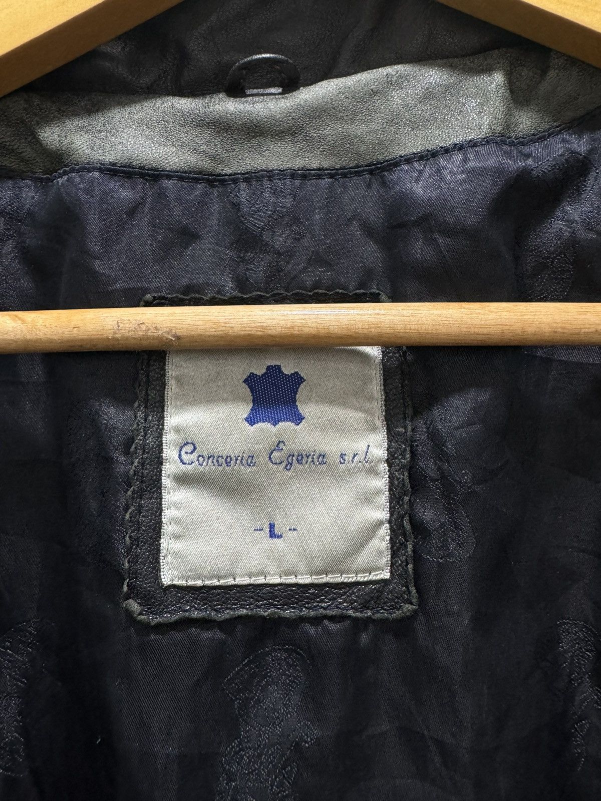 Japanese Brand × Vintage VINTAGE CONCERIA EGERIA SRL SUEDE LEATHER JACKET Size US L / EU 52-54 / 3 - 11 Thumbnail